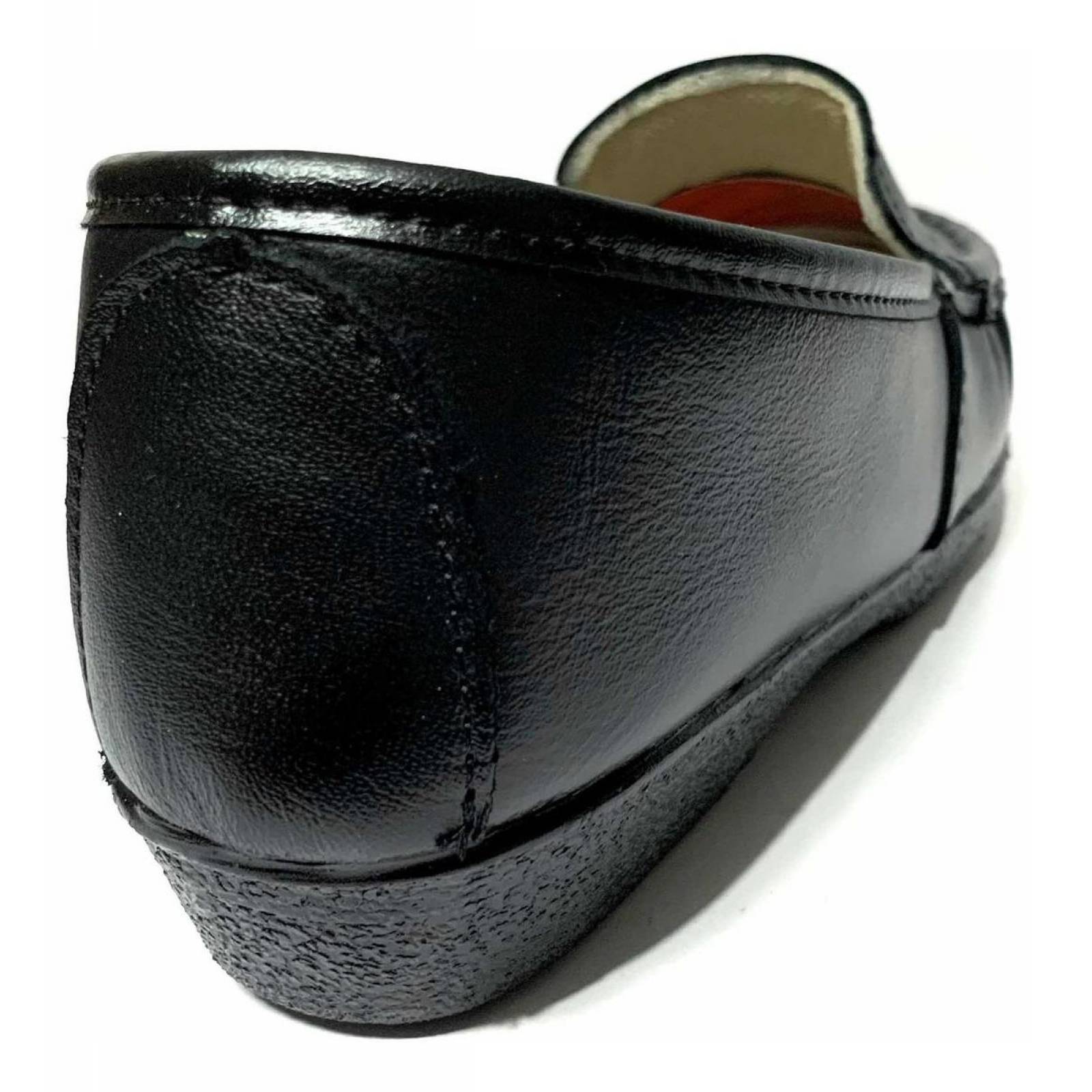 Zapato Para Señora Negro Suave Ligero #4-6