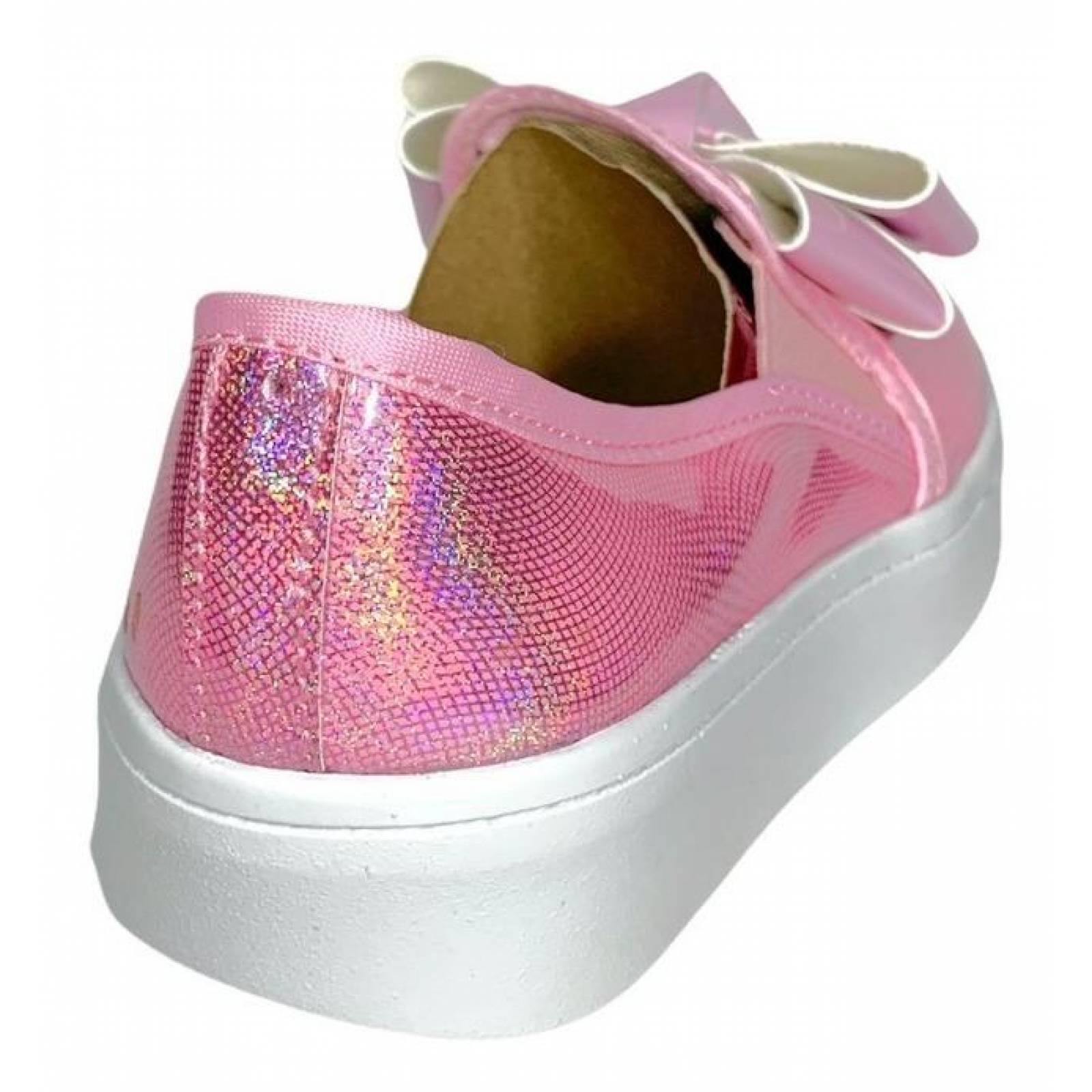Tenis De Niñas Cute Rosita Moño Metedera Urbanos 
