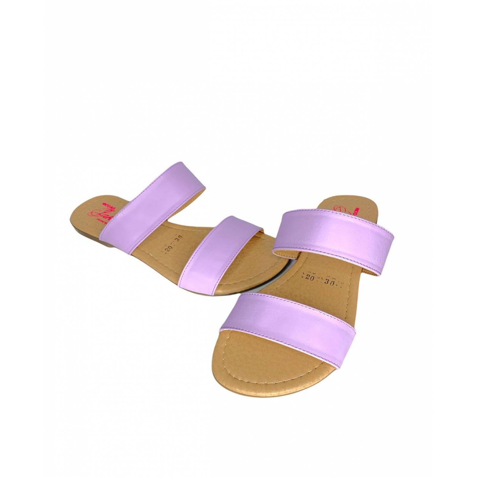 Sandalia Para Dama Huarache Rosa Lila Fresco