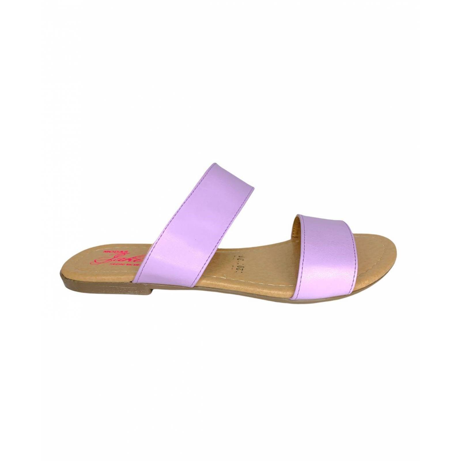 Sandalia Para Dama Huarache Rosa Lila Fresco