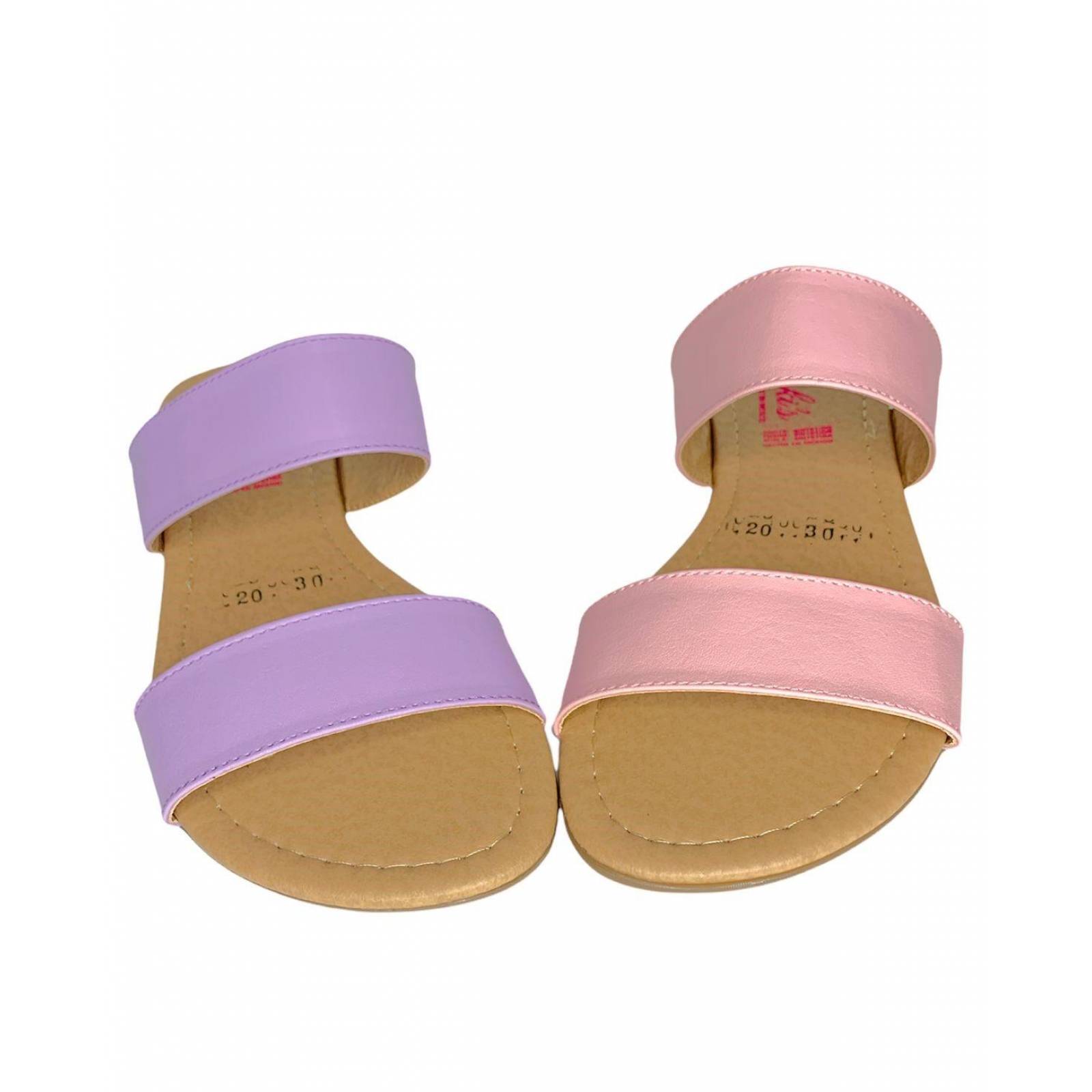 Sandalia Para Dama Huarache Rosa Lila Fresco
