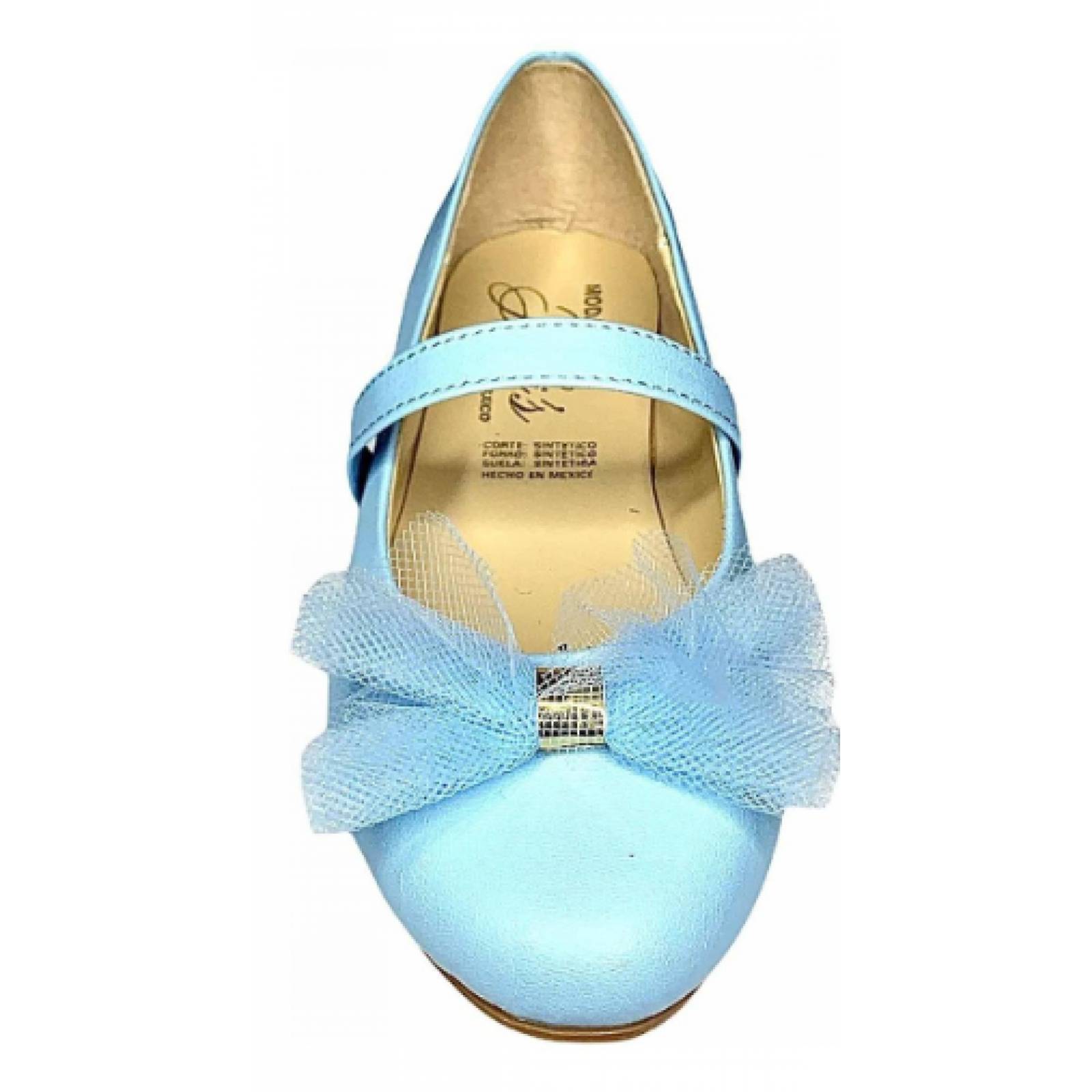 Zapatilla De Cenicienta Princesas Casuales Azul Pastel 
