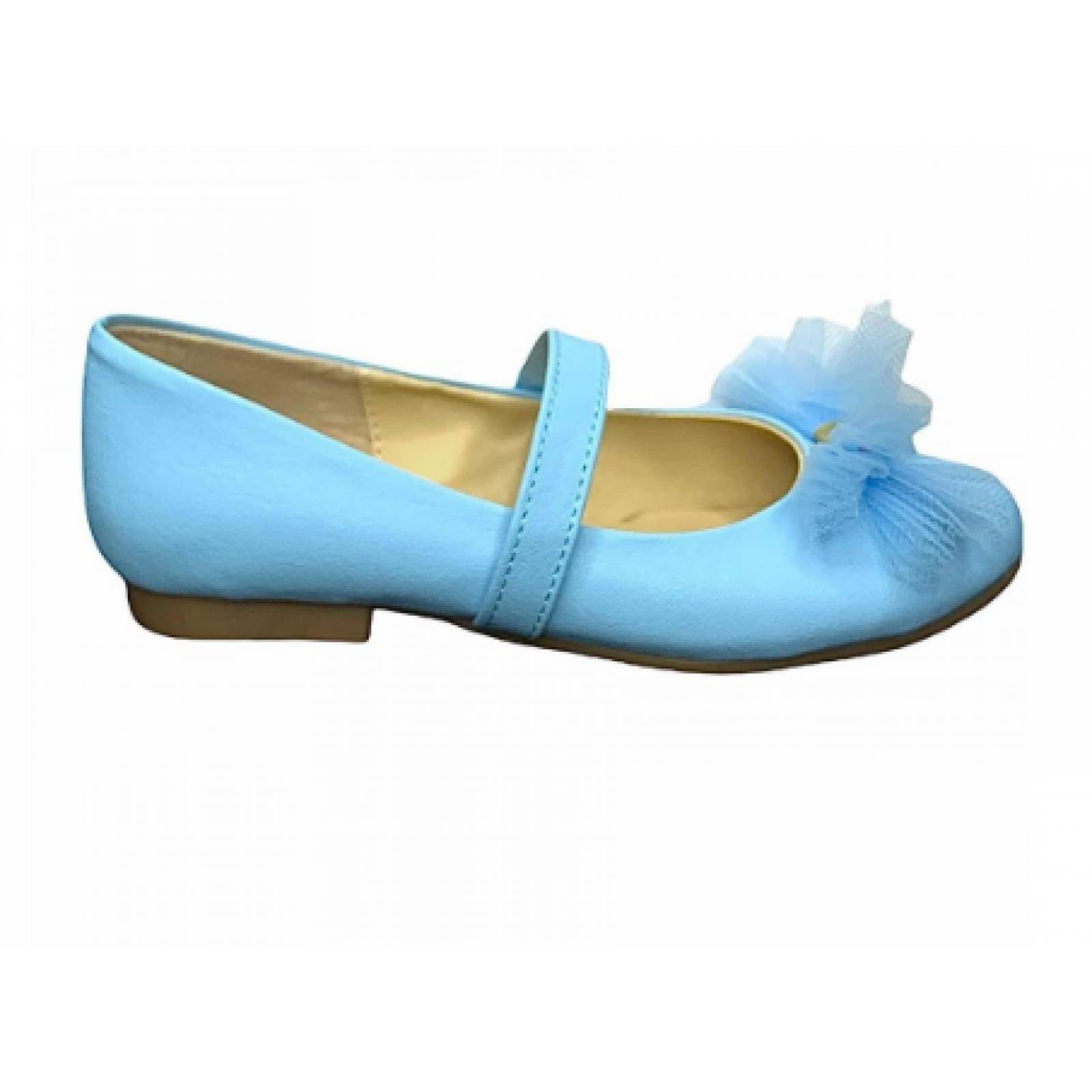Zapatilla De Cenicienta Princesas Casuales Azul Pastel 