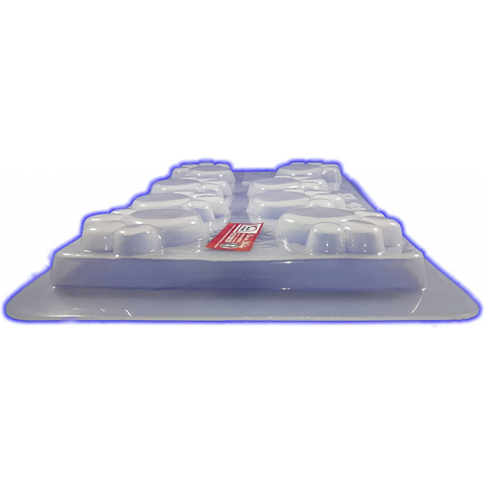 Molde para Chocolate, Huella de perro, 8 Espacios, molde ideal para gelatina, jabón, chocolate, yeso o cualquier otro p