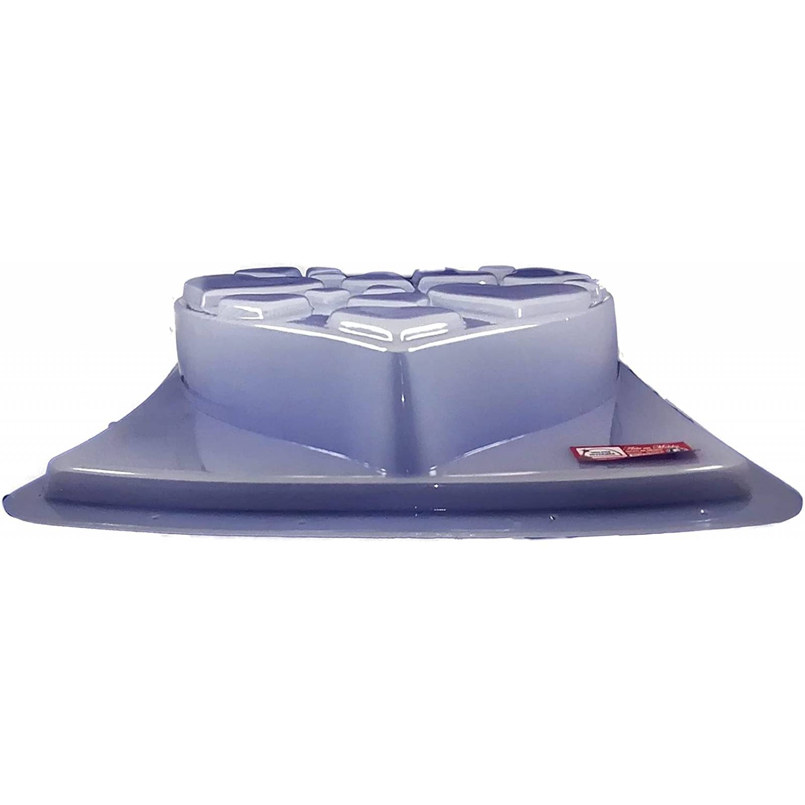 Molde para Gelatina en forma de Corazón con Corazones adentro de 2.5 litros de Capacidad