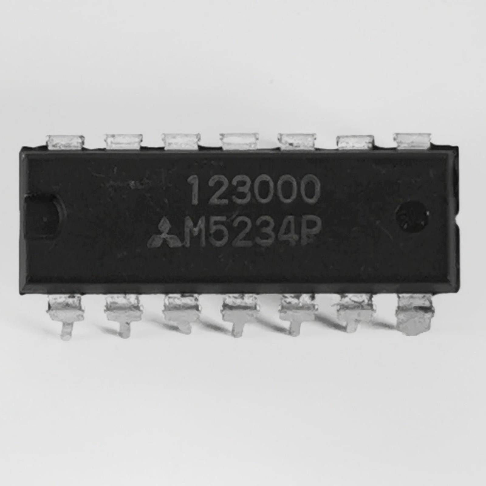 M5234P Circuito Integrado Amplificador Operacional Cuadruple 