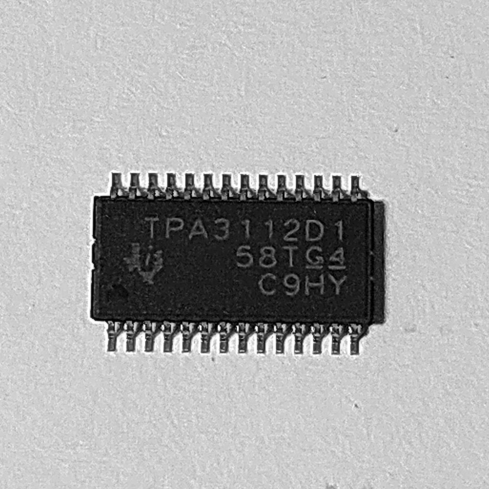 TPA3112D1 Circuito Integrado Amplificador Audio Clase-D 25W X 1 Ch. 24V Alimentacion 