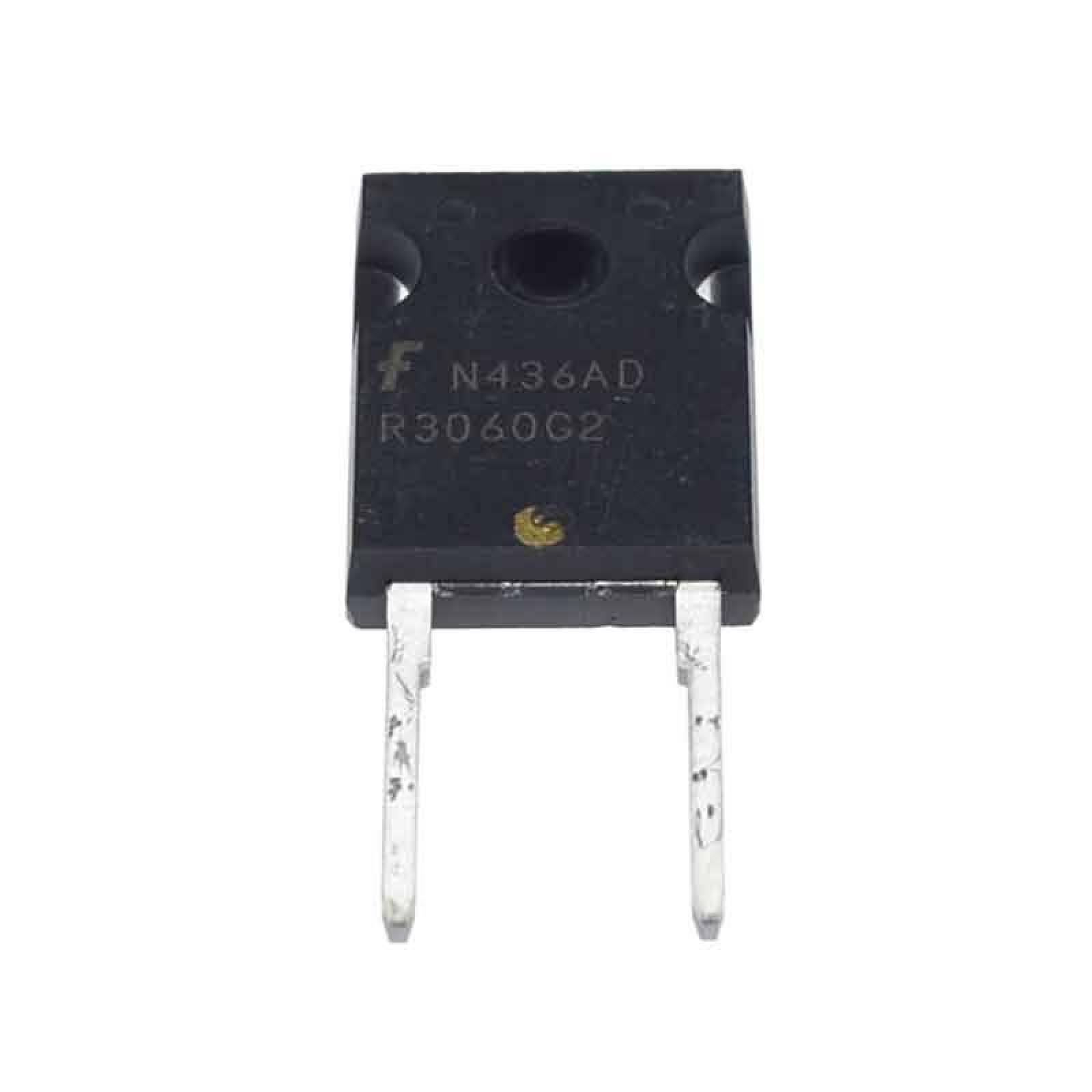 ISL9R3060G2 Diodo Rectificador Ultra Alta Velocidad Stealth 600V 30A 