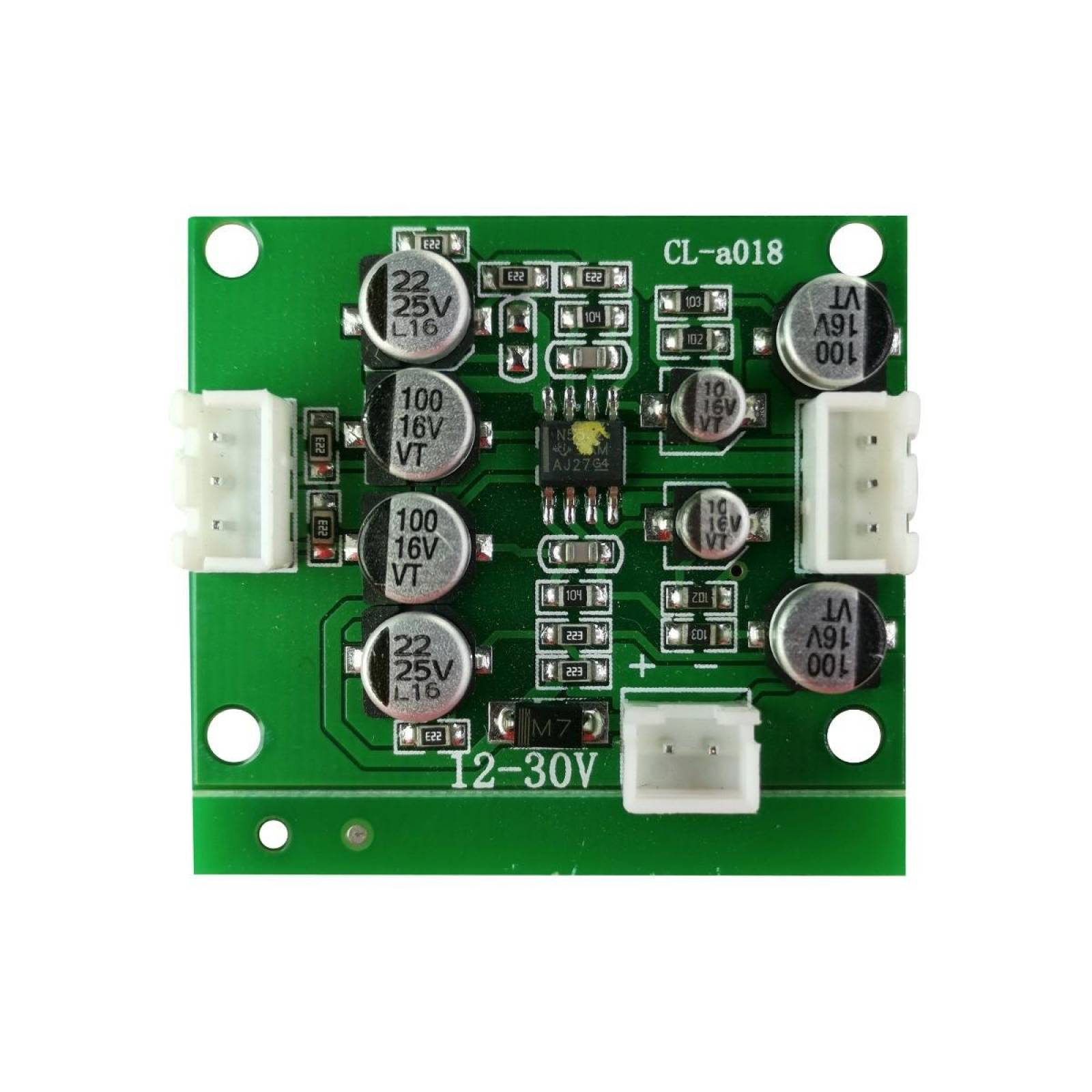 Modulo Pre Amplificador De Audio Estereo Ne5532 Alimentacion De 12V 300Ma. 