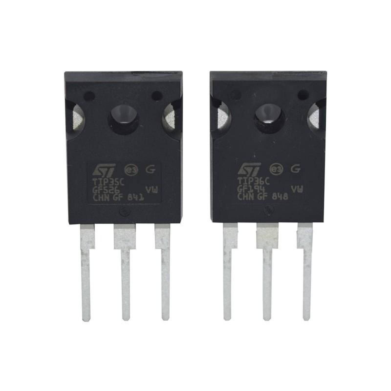 TIP35C/TIP36C Par Transistores Salida Audio 100V 25A.125W. 