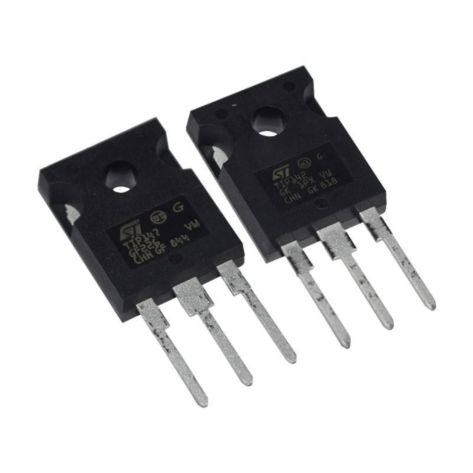 TIP142/TIP147 Par De Transistores Salida Audio Darlington 100V 10A 