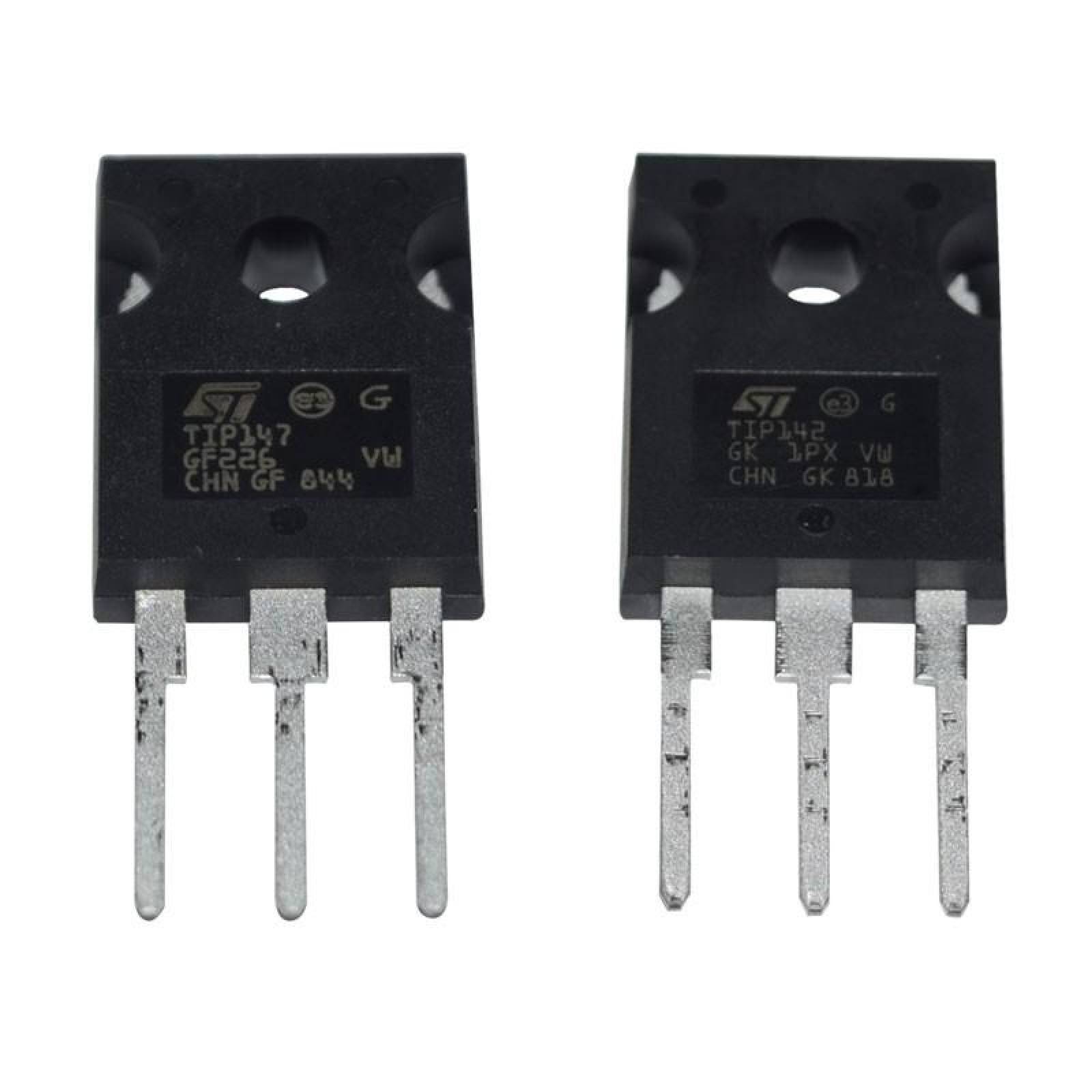 TIP142/TIP147 Par De Transistores Salida Audio Darlington 100V 10A 