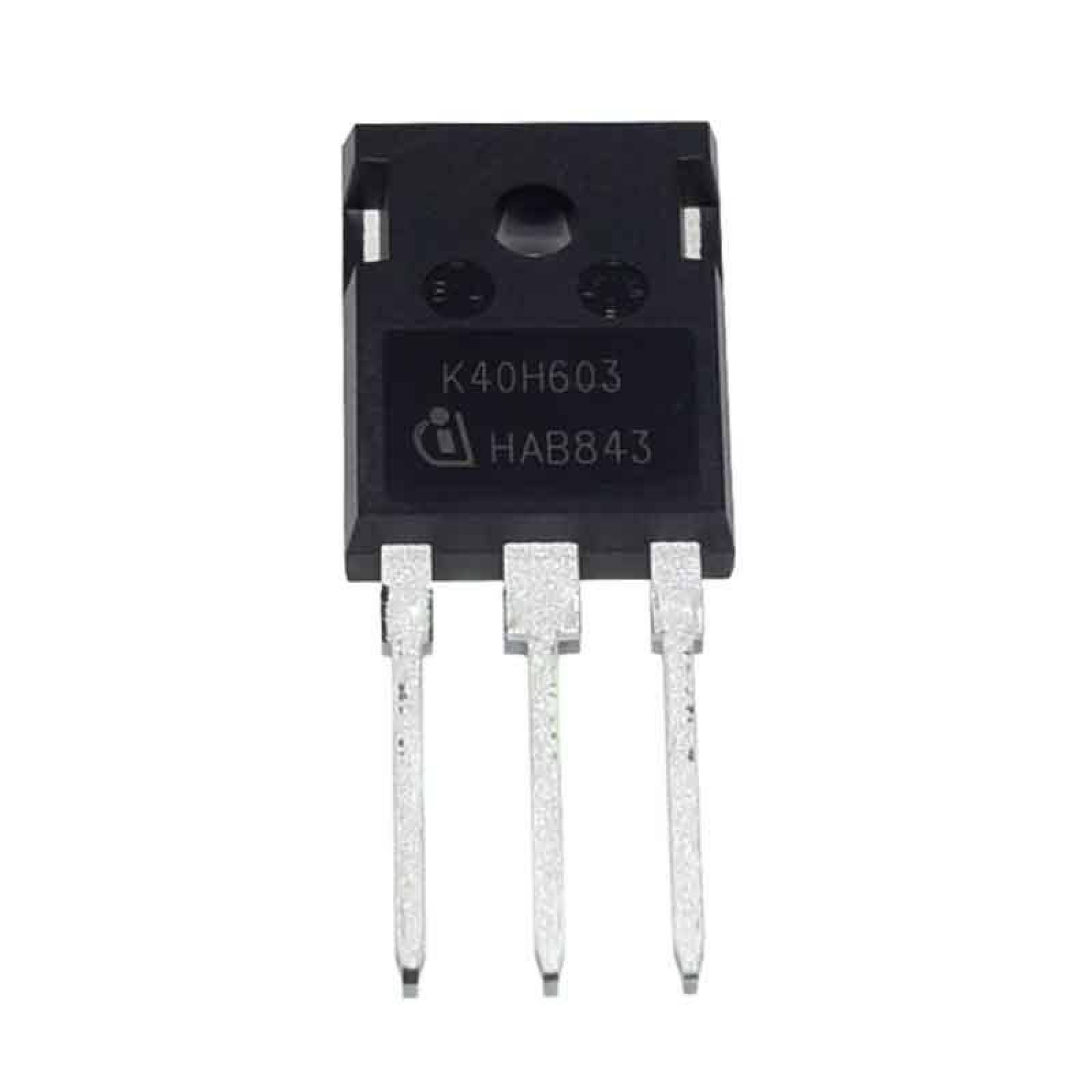 K40H603/IKW40N60H3 Igbt Alta Velocidad In Trench 600V 40A Con Diodo Paralelo 