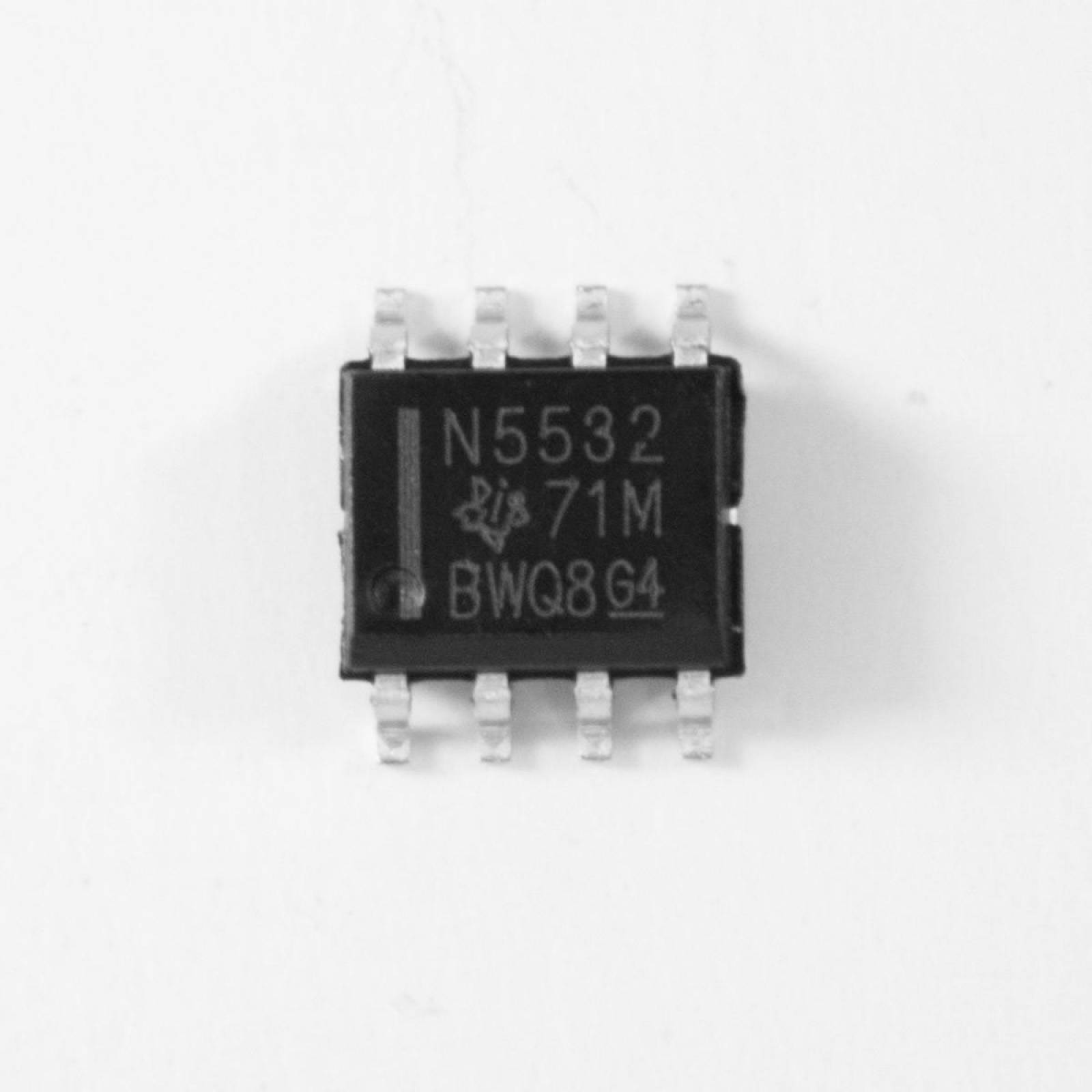 N5532 Circuito Integrado Amplificador Operacional Doble De Bajo Ruido 
