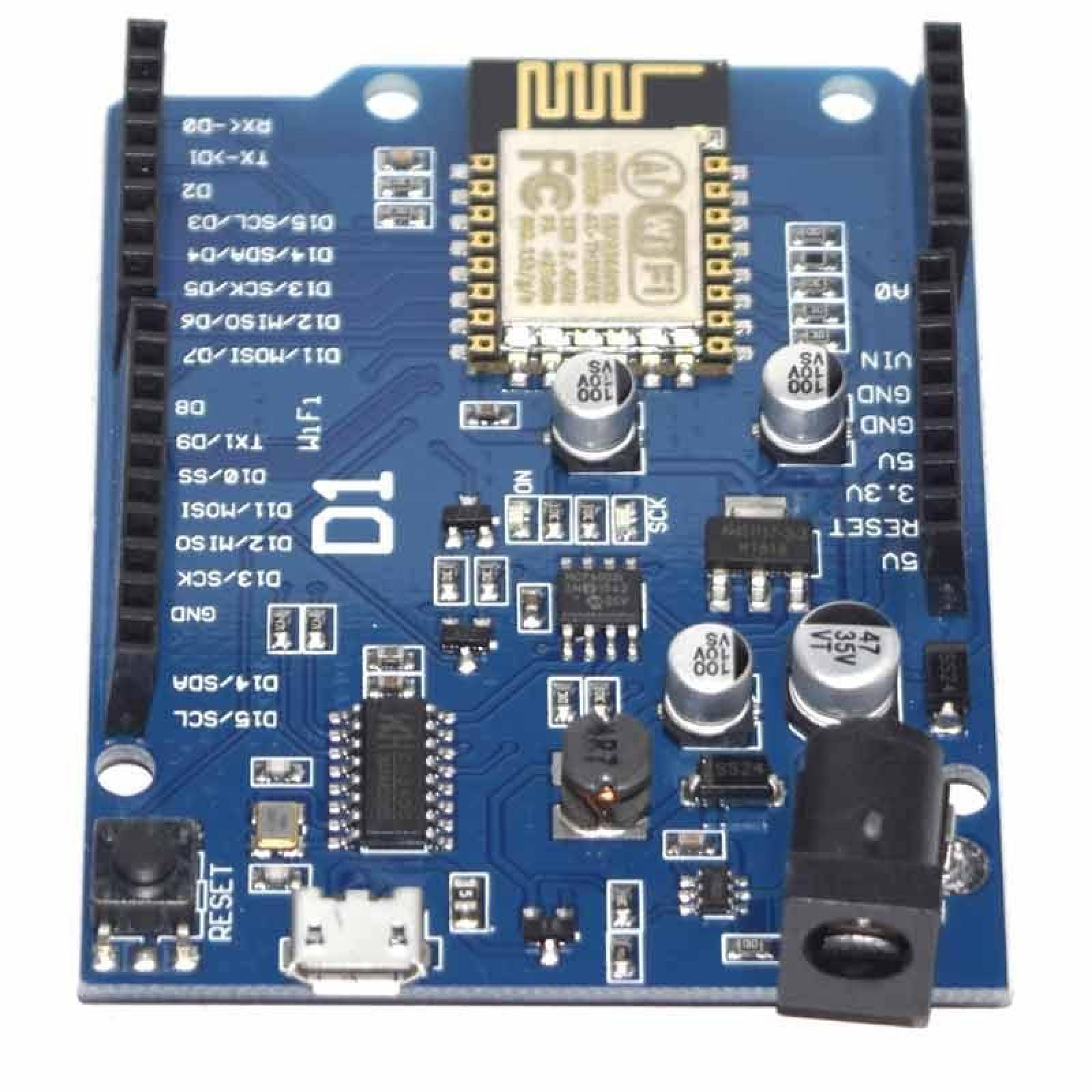 Shield De Acoplamiento Wireless Wemos D1 Wifi Para Arduino Uno Leonardo Y Mega.