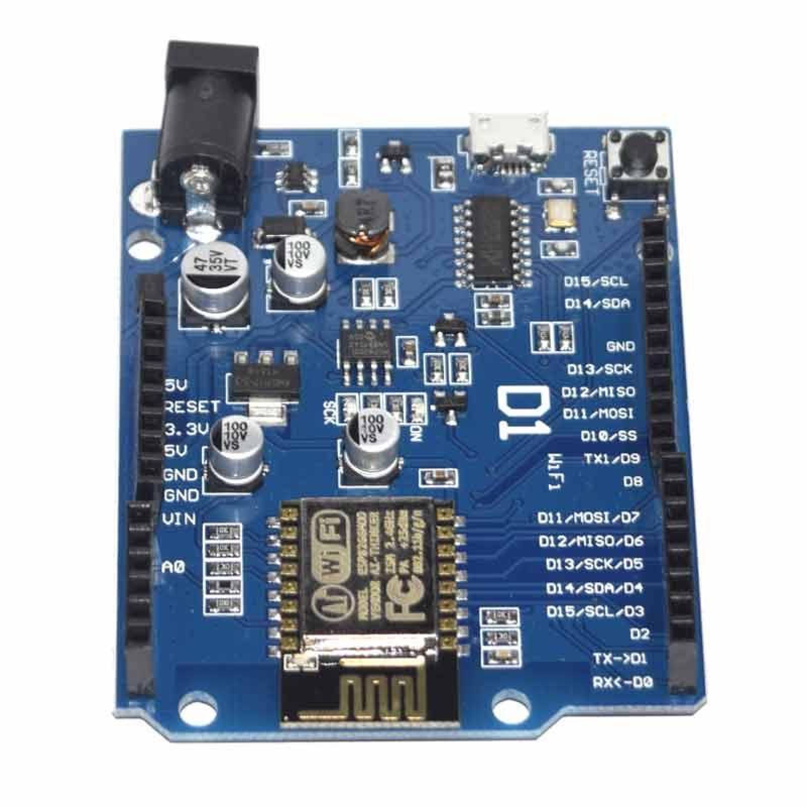 Shield De Acoplamiento Wireless Wemos D1 Wifi Para Arduino Uno Leonardo Y Mega.