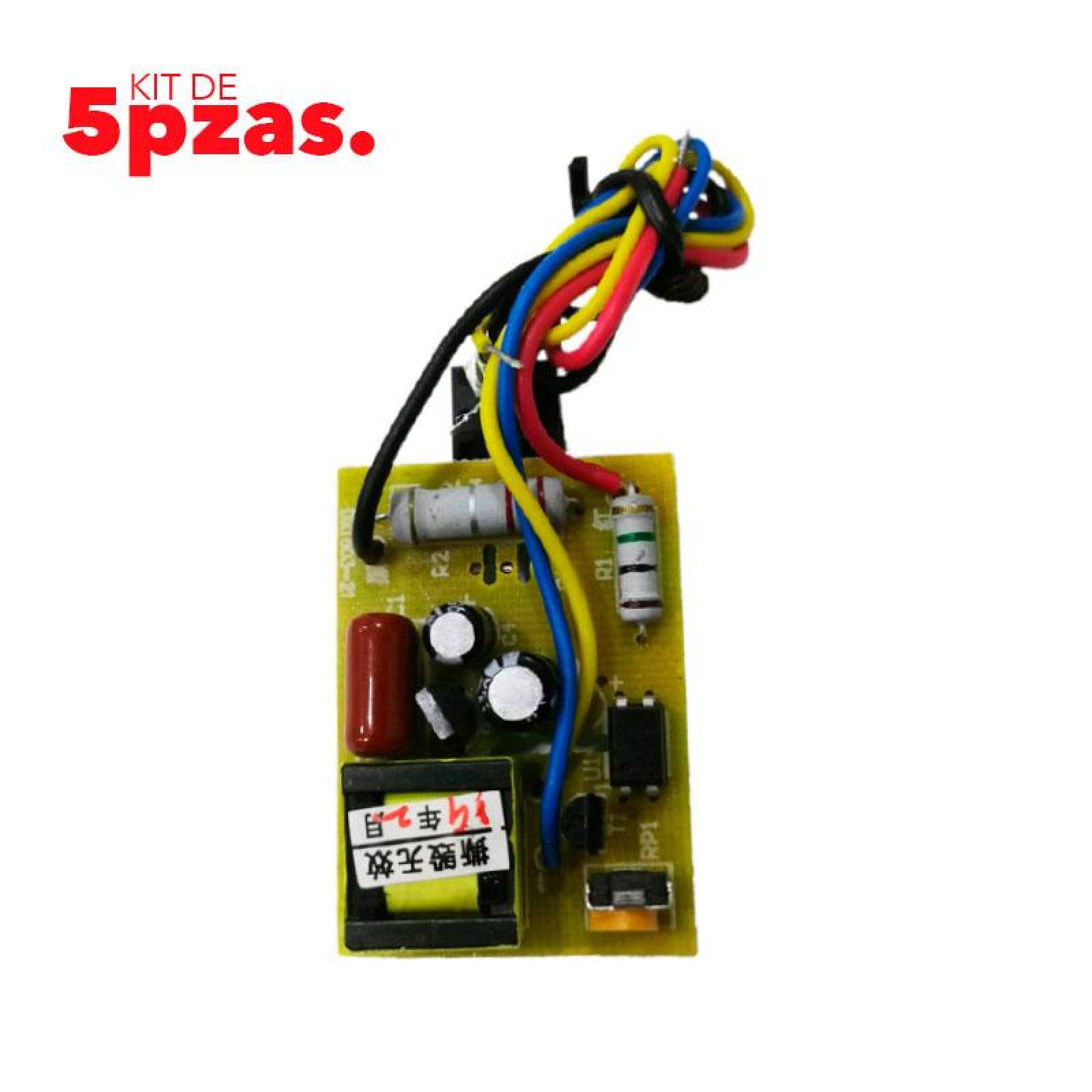 Kit 5Pz Sge10570 Modulo Universal Para Reparacion Fuentes Conmutadas Tipo Pwm (Flyback) 