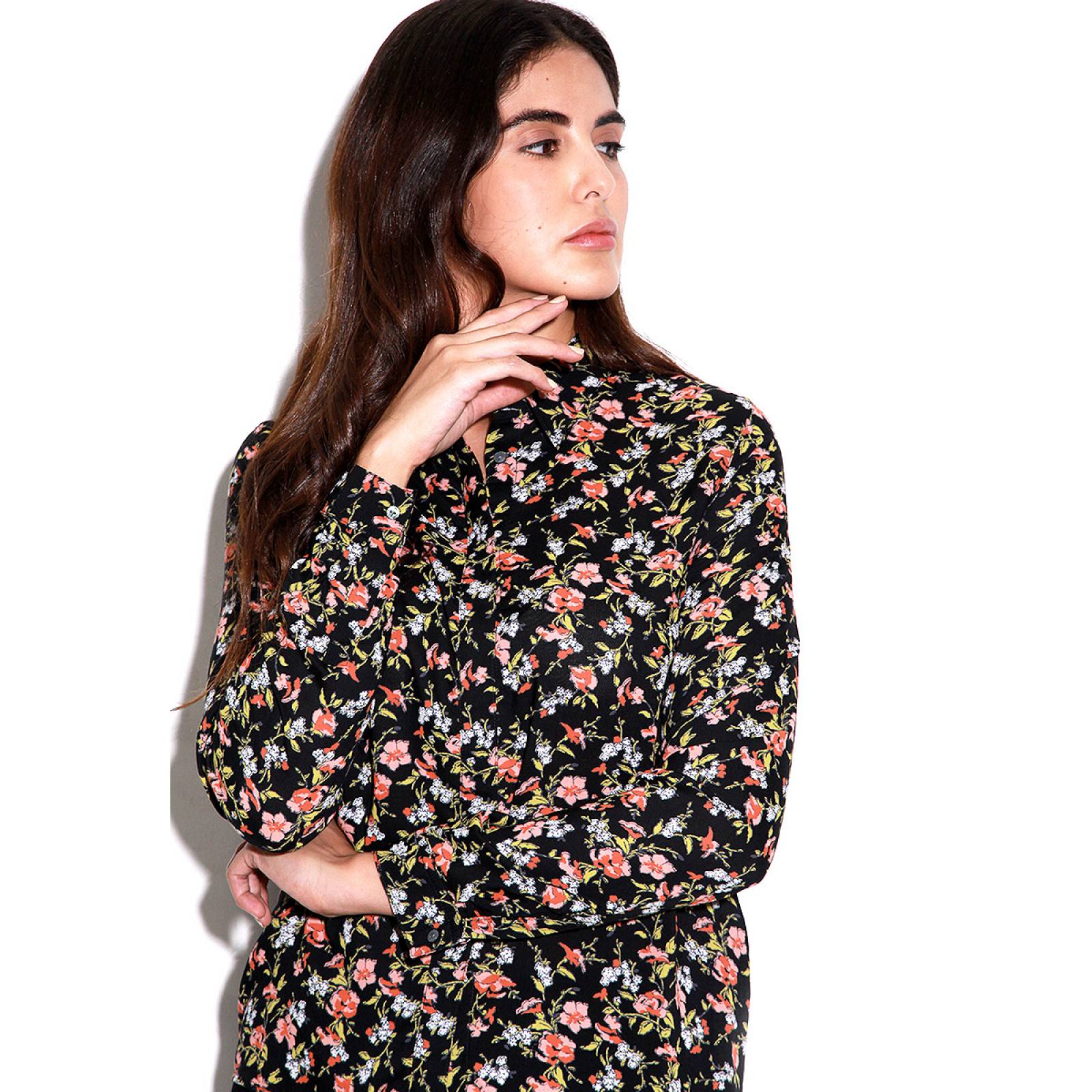 Blusa Covered Placket Top Dockers para Dama