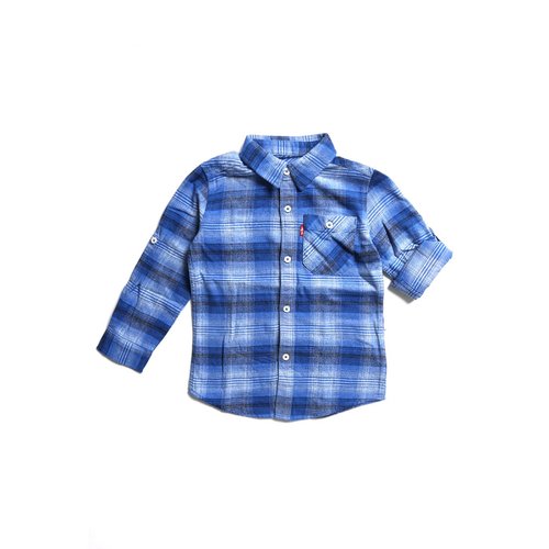  Camisa Manga Larga Ong Blue para Niño