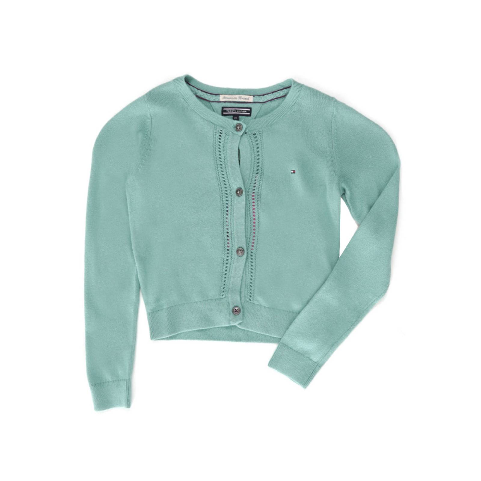 Suéter Tommy Hilfiger Verde para Niña