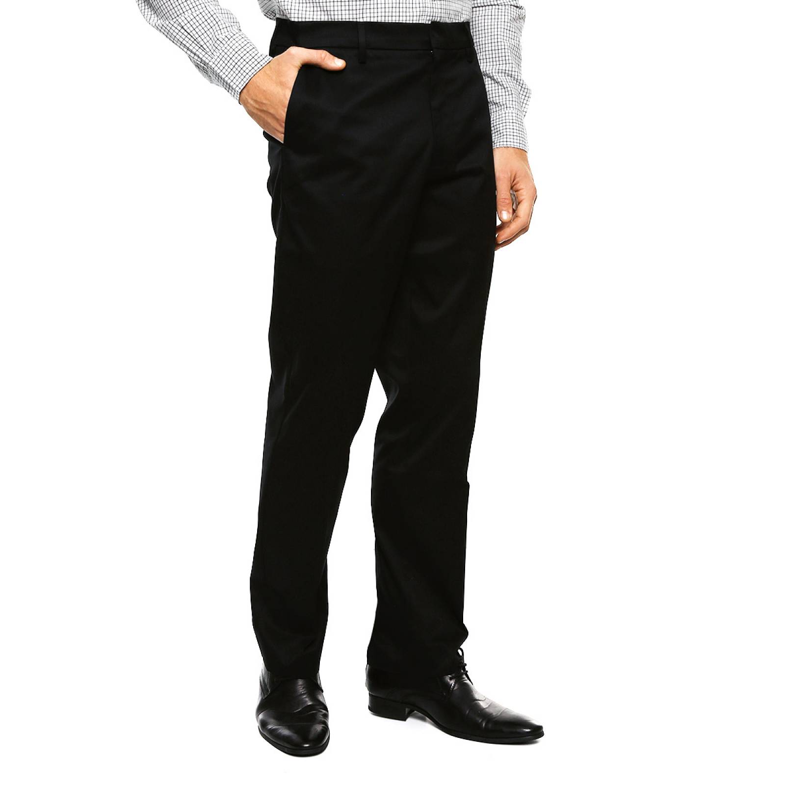 Pantalón Aight Fit Negro para Caballero