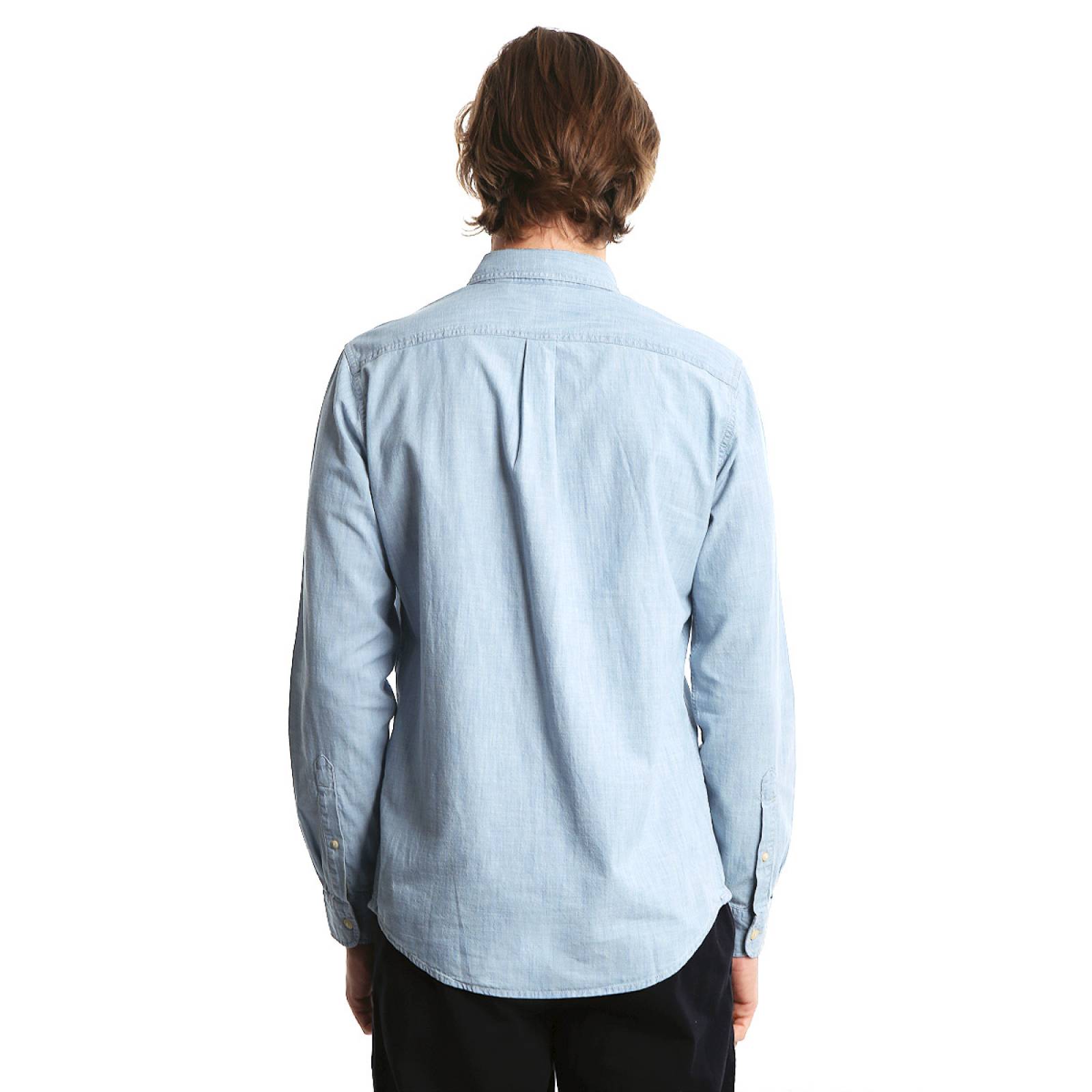 Camisa Chambray Shirt Slim para Caballero