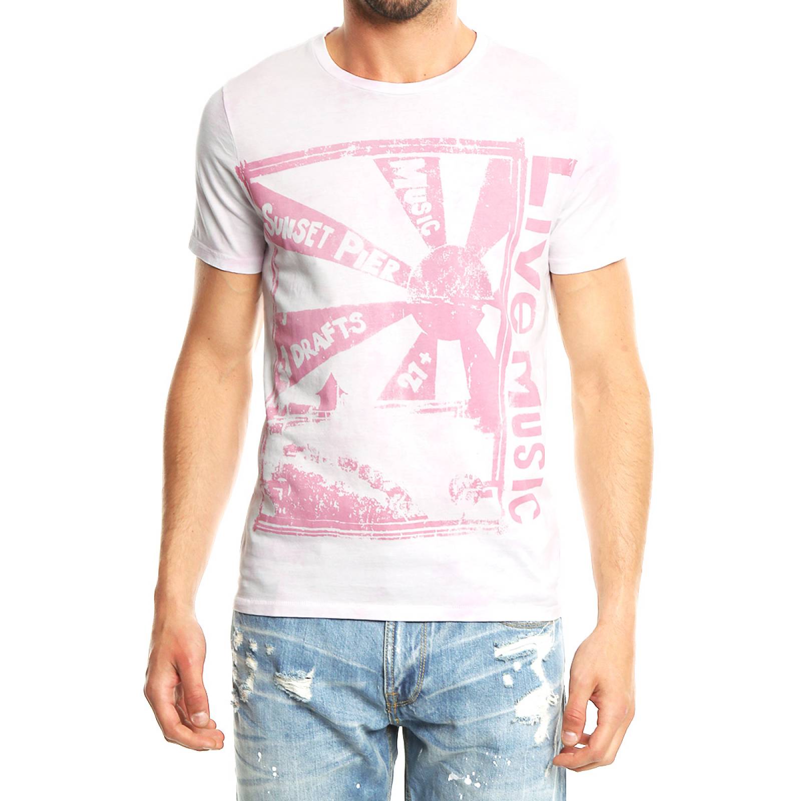 Playera Live Music Crew para Caballero