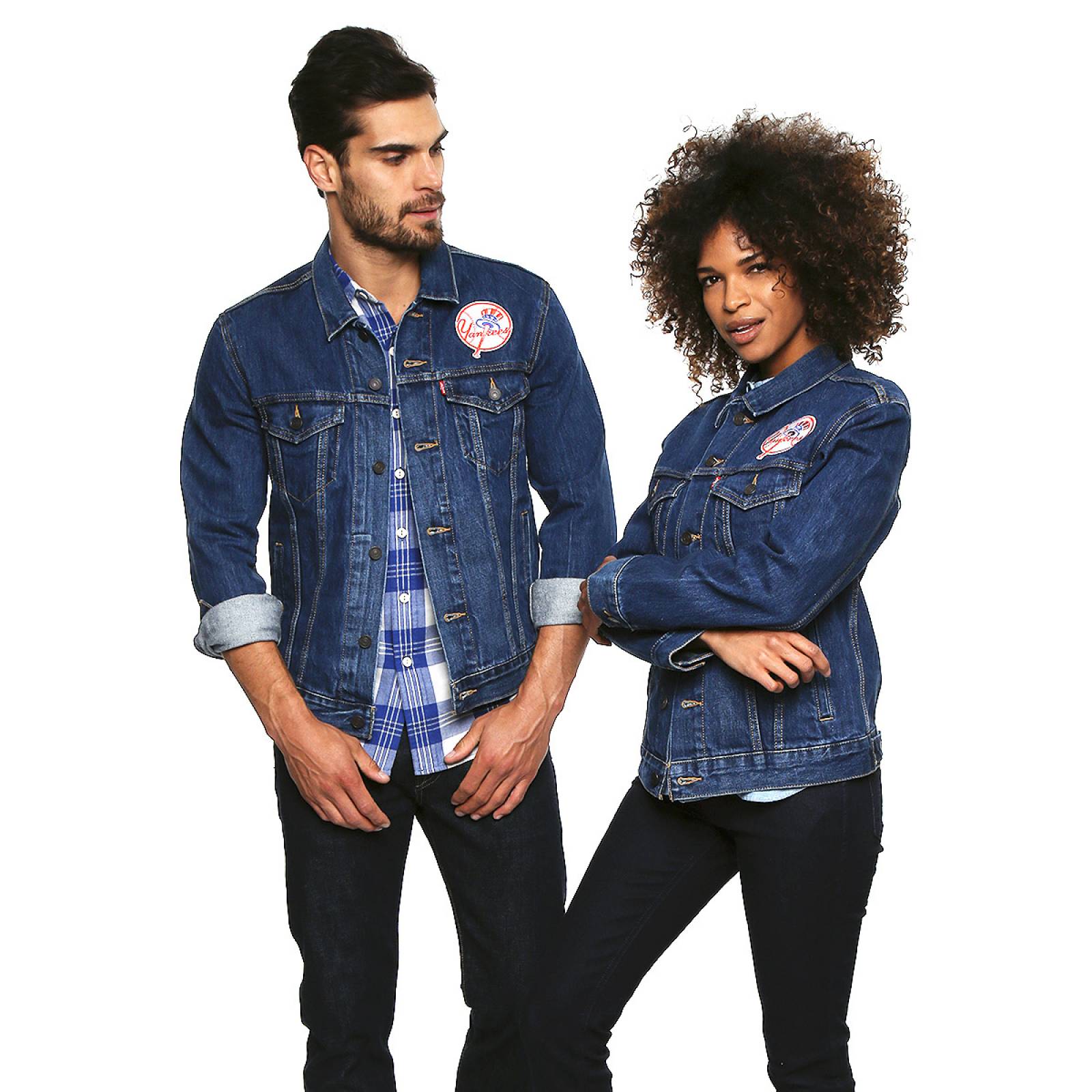 Chamarra Levi´S Mlb Denim Trucker para Caballero