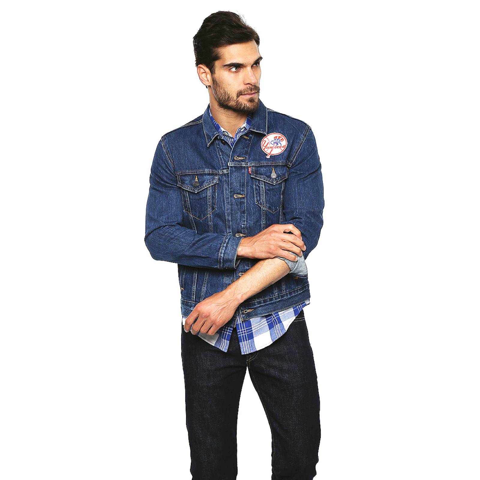 Chamarra Levi´S Mlb Denim Trucker para Caballero