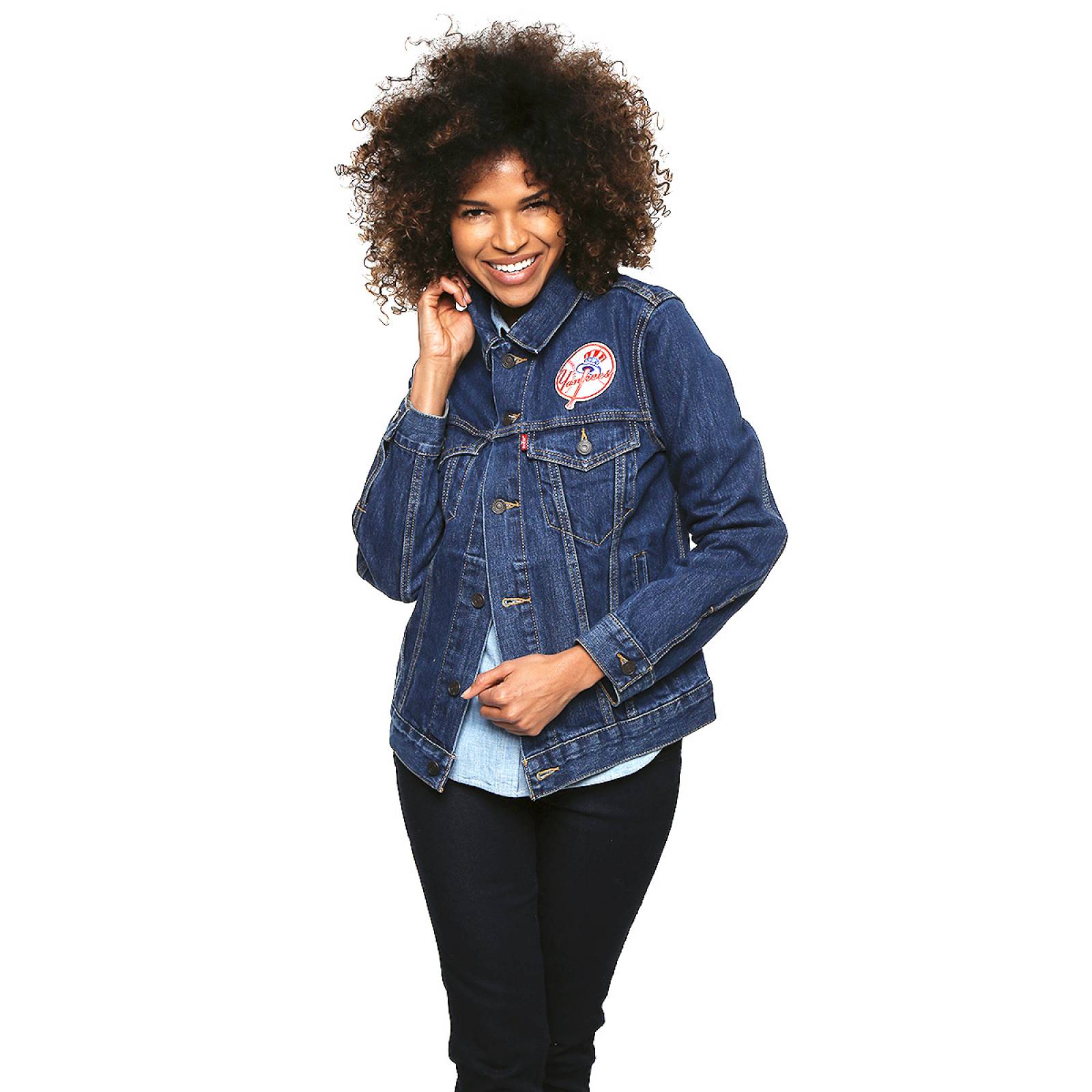 Chamarra Levi´S Mlb Denim Trucker para Caballero