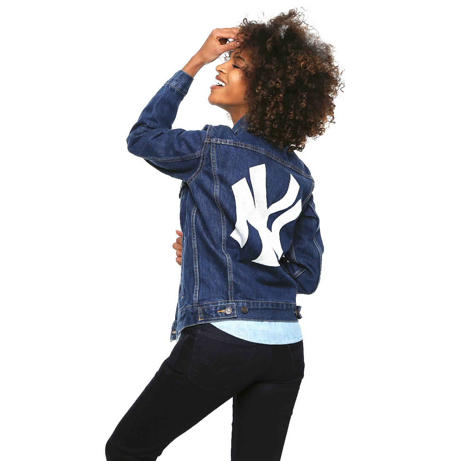 Chamarra Levi´S Mlb Denim Trucker para Caballero