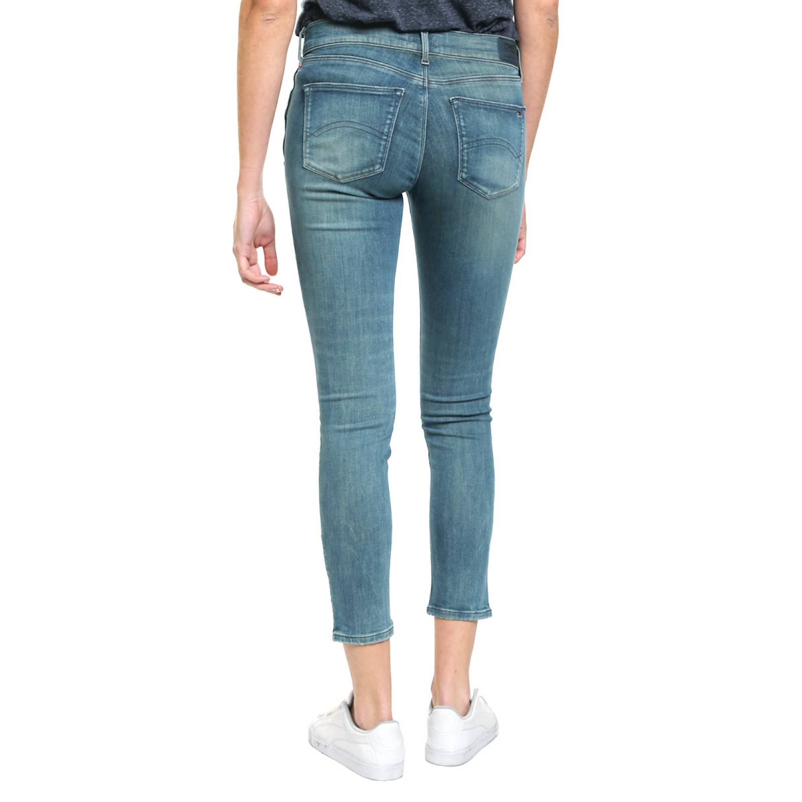 Jeans Mid Rise Skinny Nora para Dama