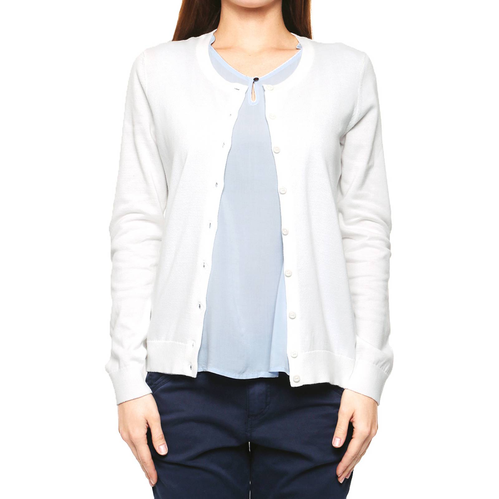 Suéter Tommy Hilfiger Blanco para Dama