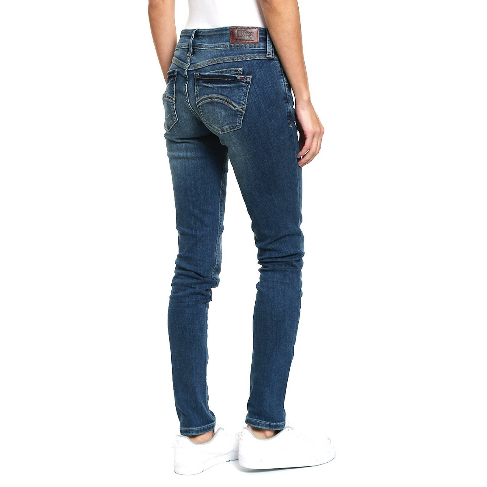 Jeans Straight Cropped Lana para Dama