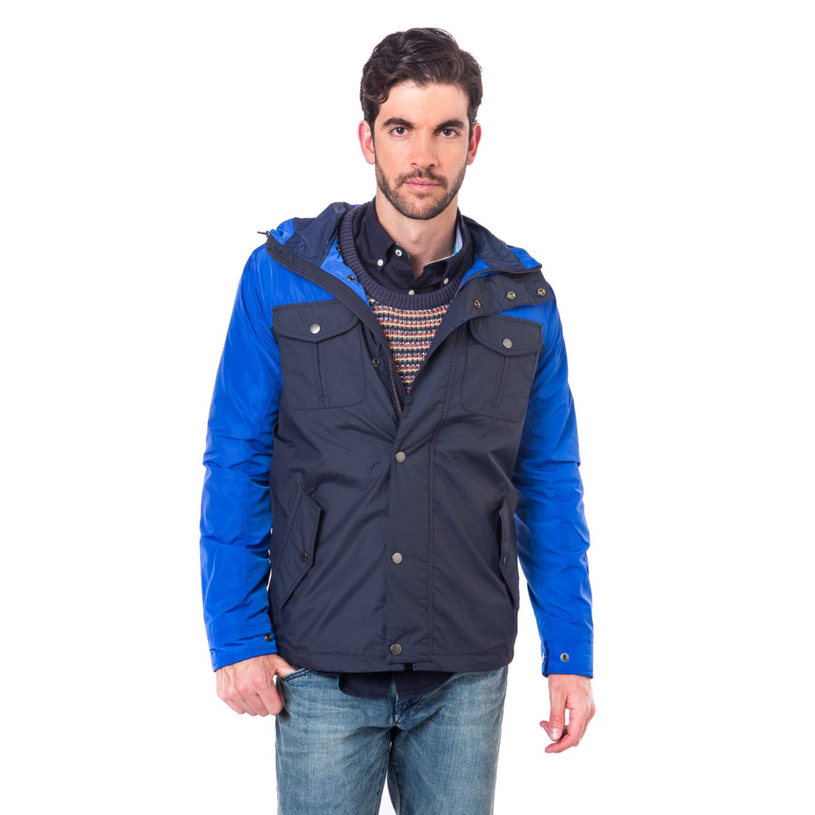 Chamarra Tommy Hilfiger Azul para Caballero