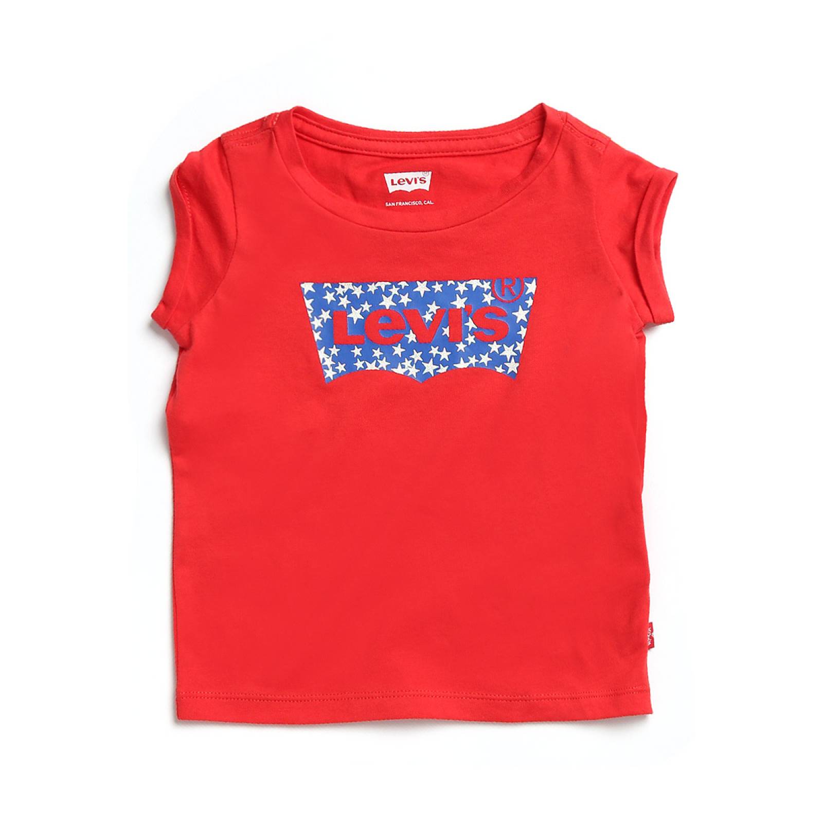 Playera Roja Levis para Niña