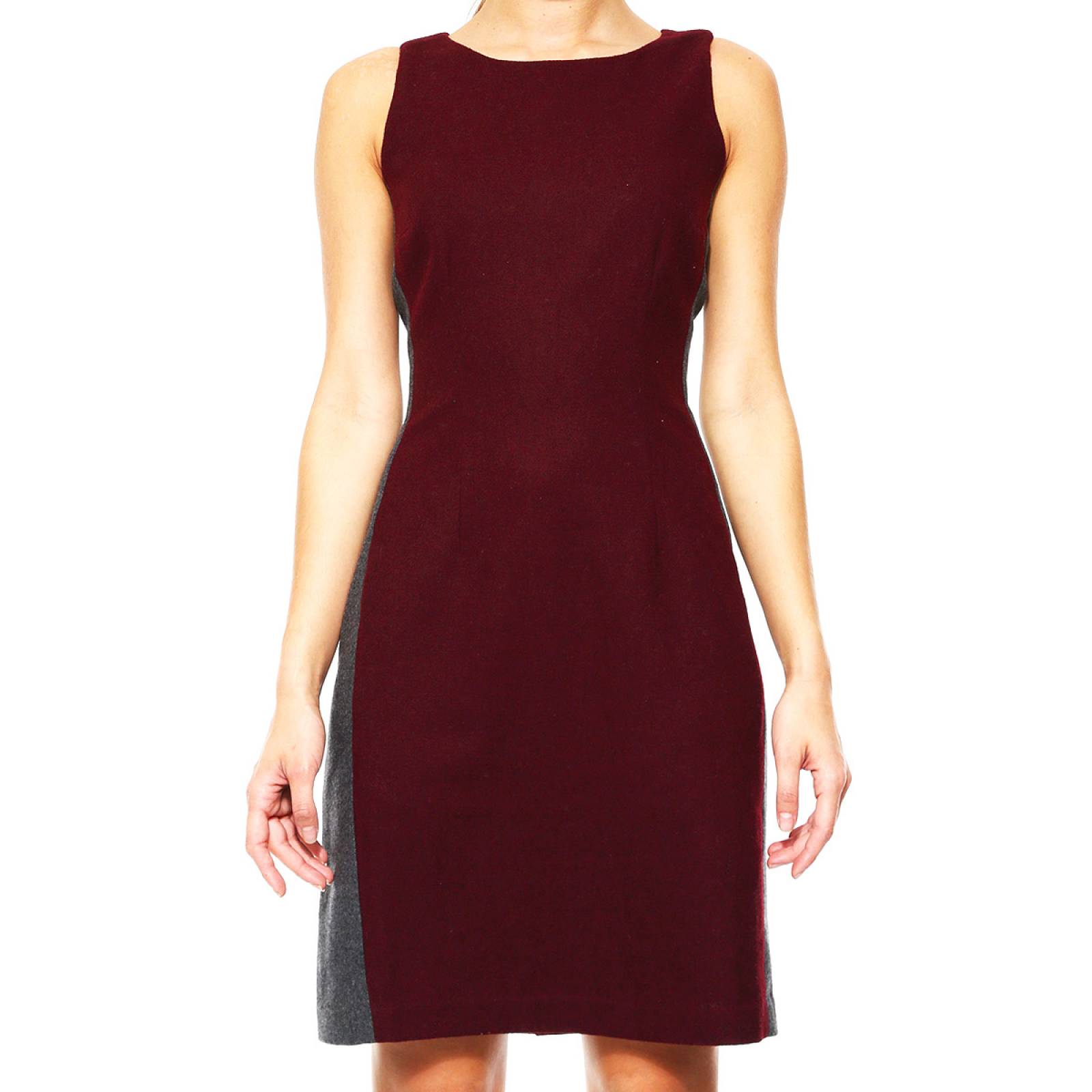 Vestido Tommy Hilfiger color Vino