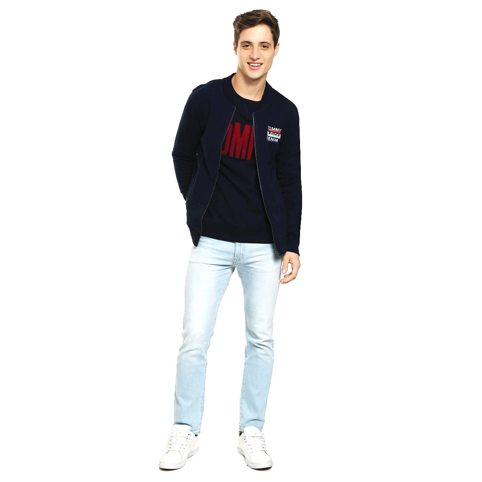 Sudadera Hilfiger Denim color Azul marino
