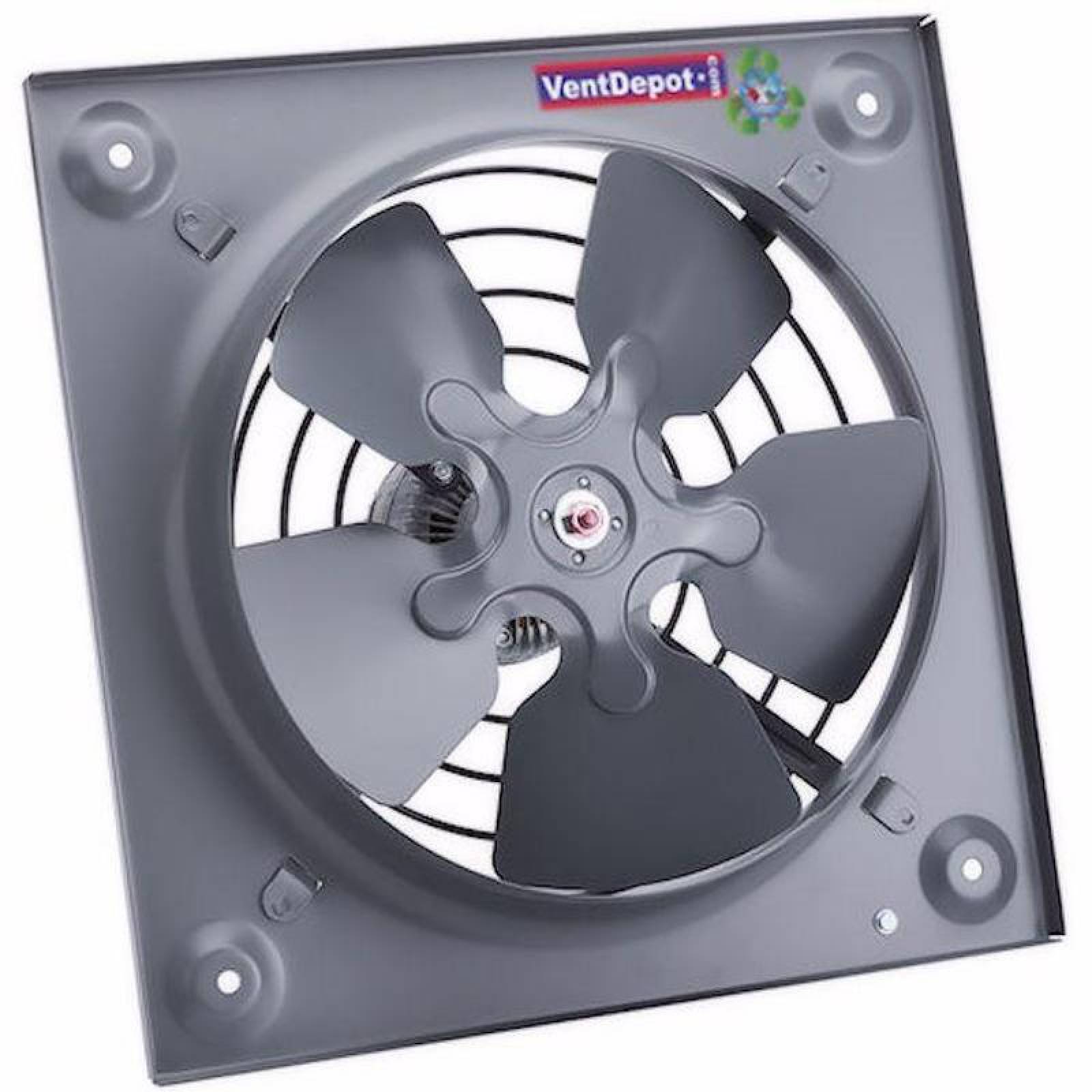 Extractor Axial 110V Soler MXAAI-002-8 Aspas 10" Diámetro 825m3hr 127V 140HP 60Hz 0,65A 55dB, AxiAire