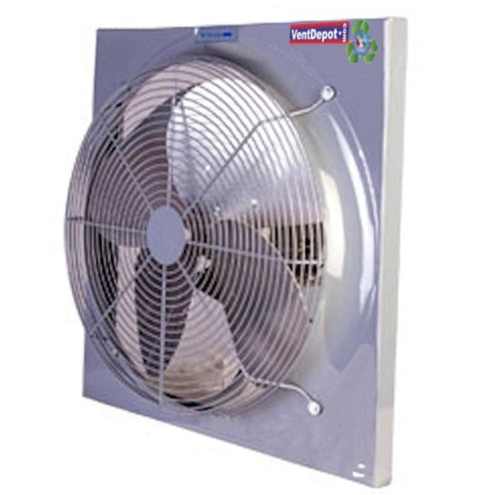 Extractor Axial de Aluminio MXAXA-001-4 Aspas 10" Diámetro 678m3hr 127V 140HP 0,88A, AxiAspa