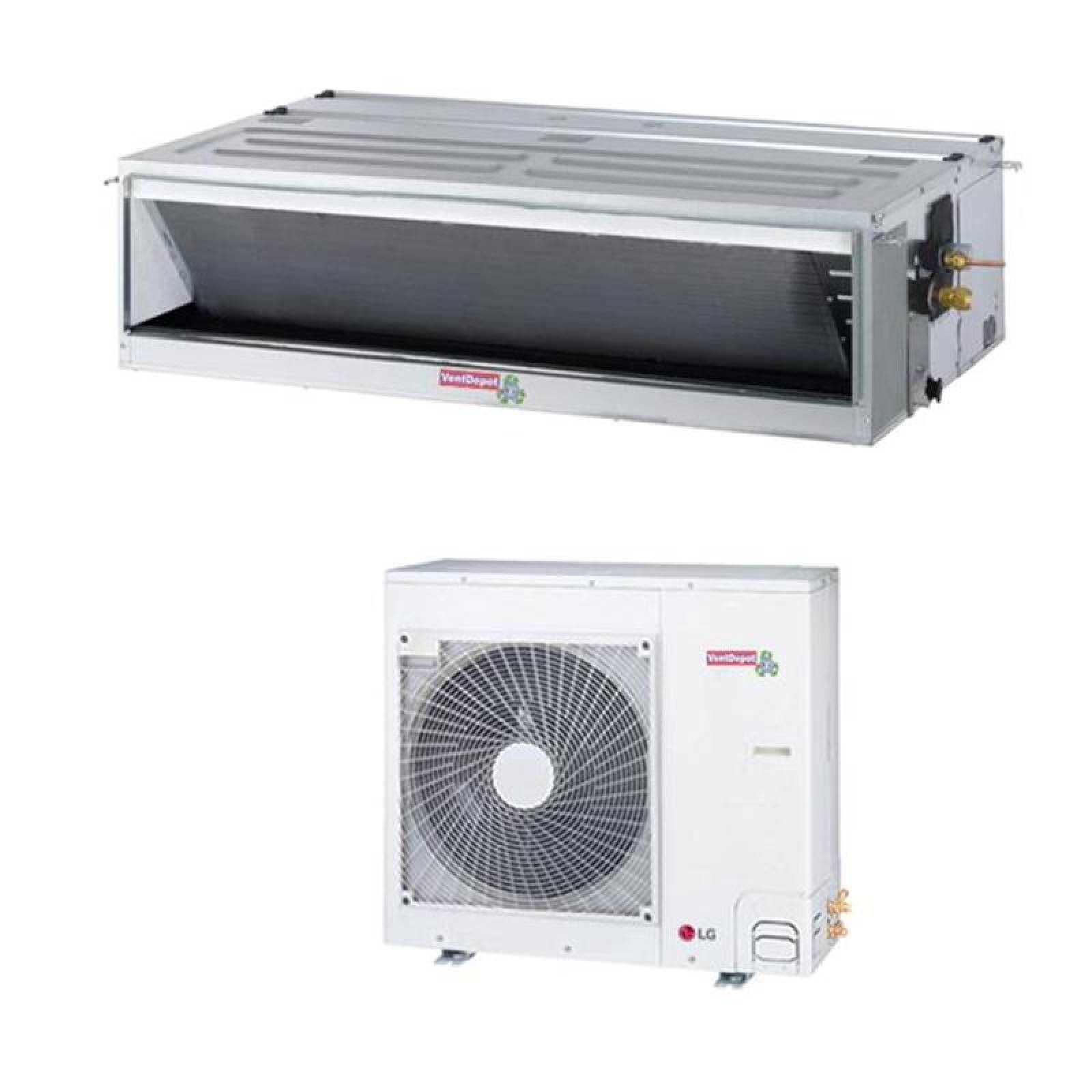 Climatizador de Aire Fan Coil MXVOP-001-3 36000BTU 3,0Ton R-410A Solo Frío 220V 1F 60Hz 19,00 SEER cControl, BoxCold