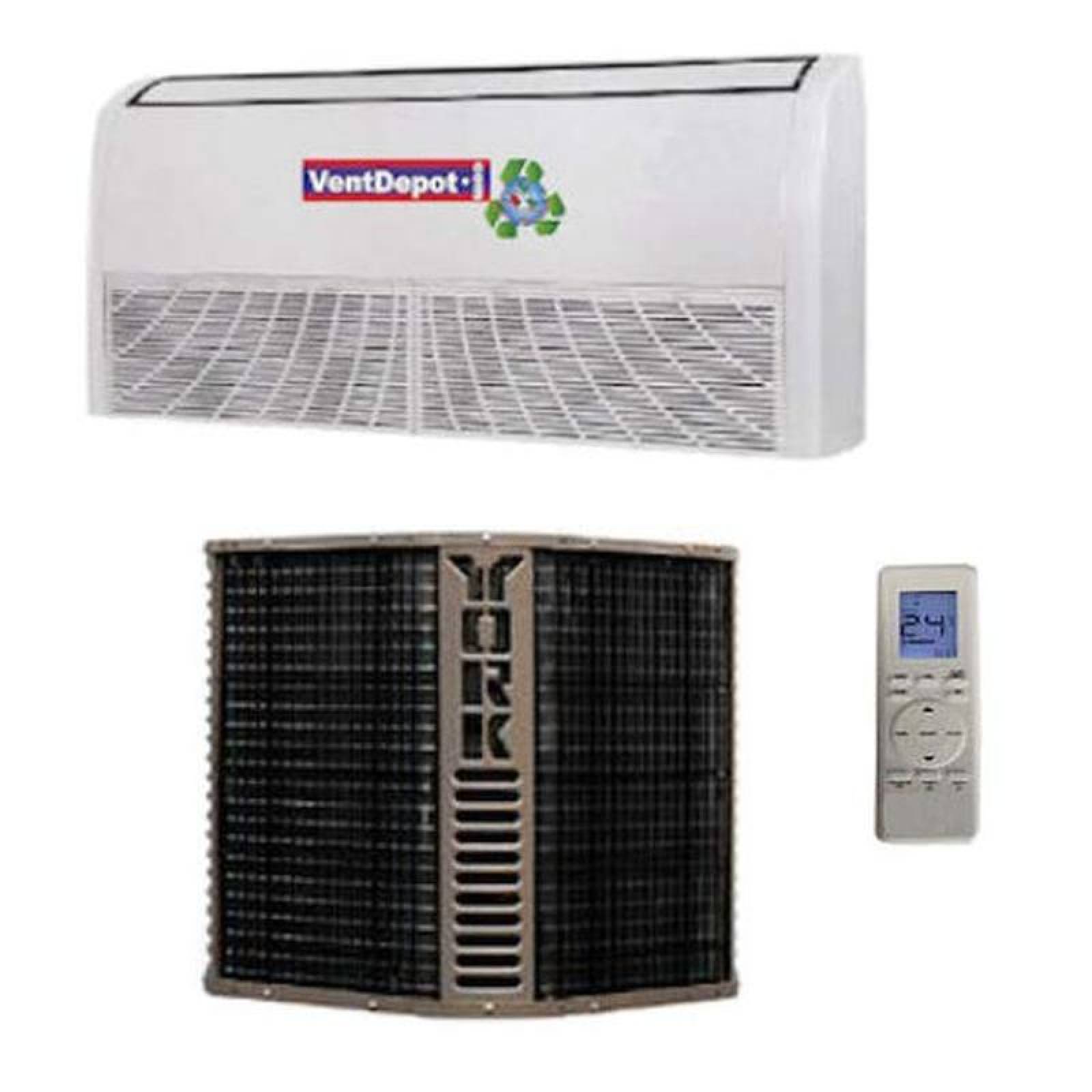 Minisplit Piso Techo MXCIE-007-3 60000BTU 5Ton R-410A Solo Frío 220V 3F 60Hz 11 EER Cotrol Remoto CeilingAir