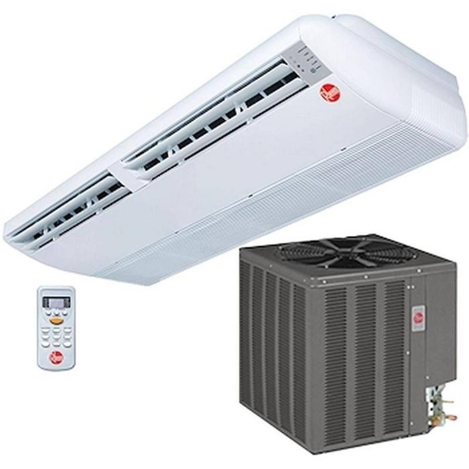 Aire Acondicionado Piso Techo MXPBE-004-5 60000BTU5TR410ASolo Frío220V1F60Hz11EERc Condensadora y control ProtectoBlue