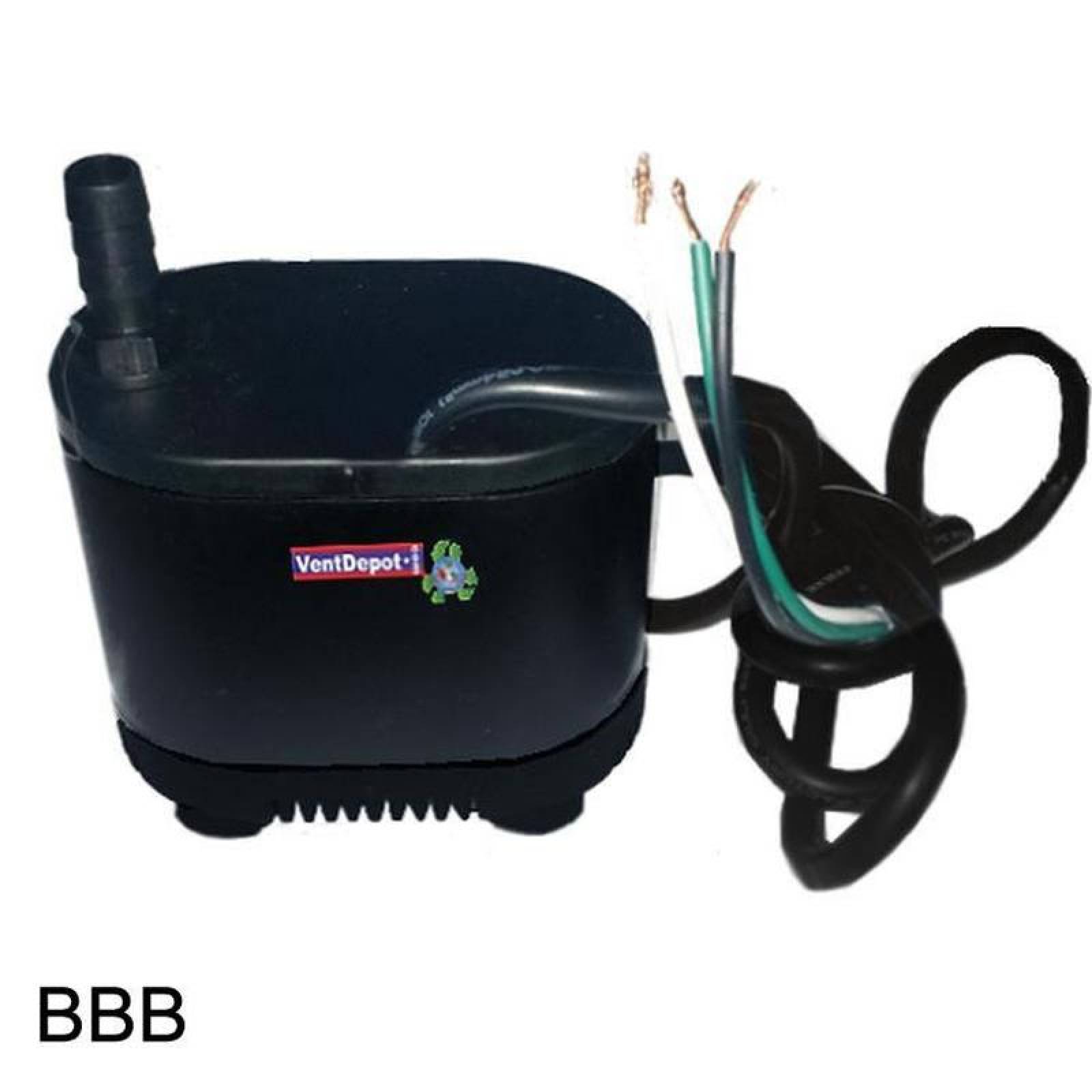 Bombas Agua de Sistema Hidroponia MXSBP-001-10 127V 60Hz 36W 22,5 LPM SubmerPump