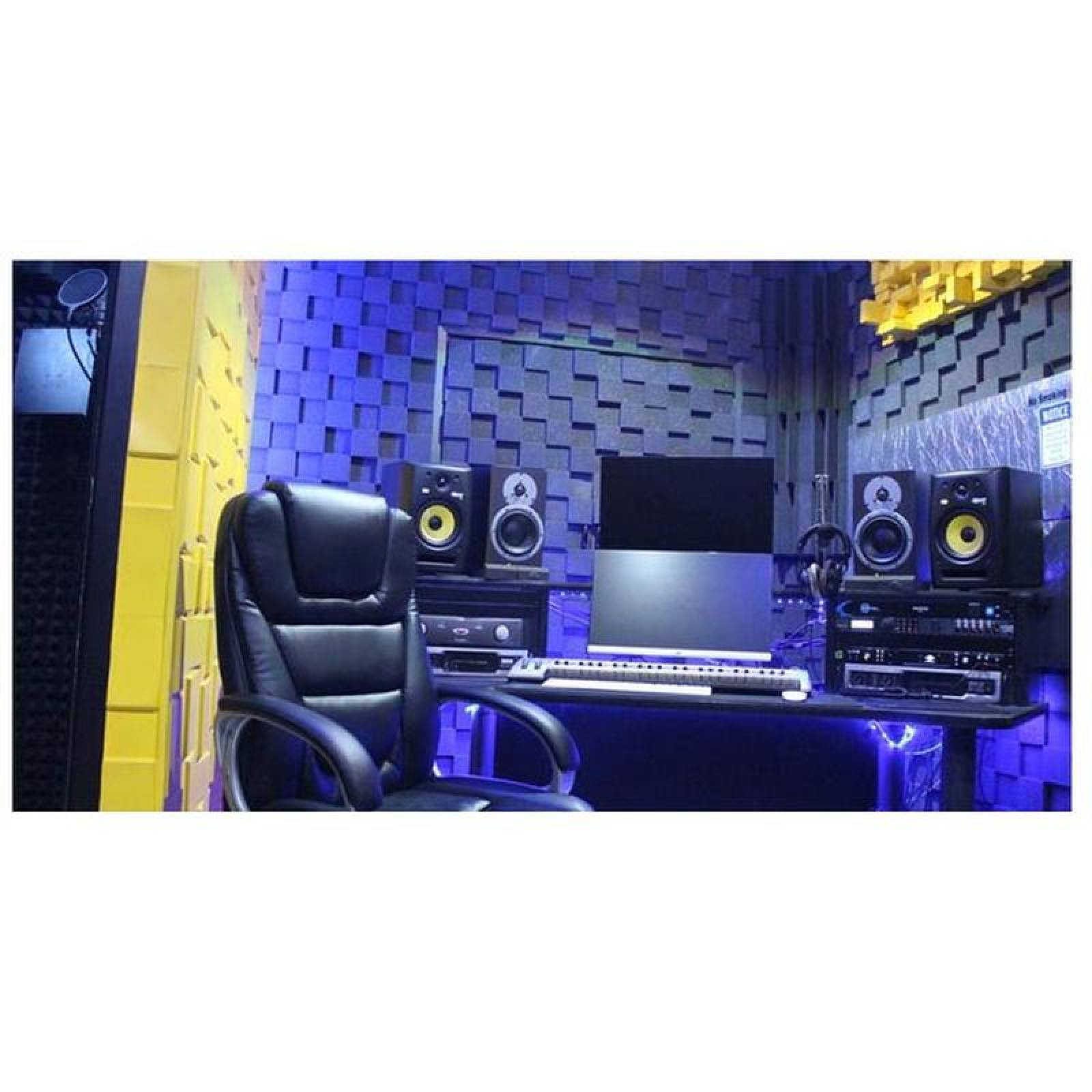 Aislantes Acusticos con Poliester, MXAKD-002-4, 0.85NCR, 1.21mx3.80m, 2"Espesor,Inflamabilidad 82C, Panel, AcustikSides