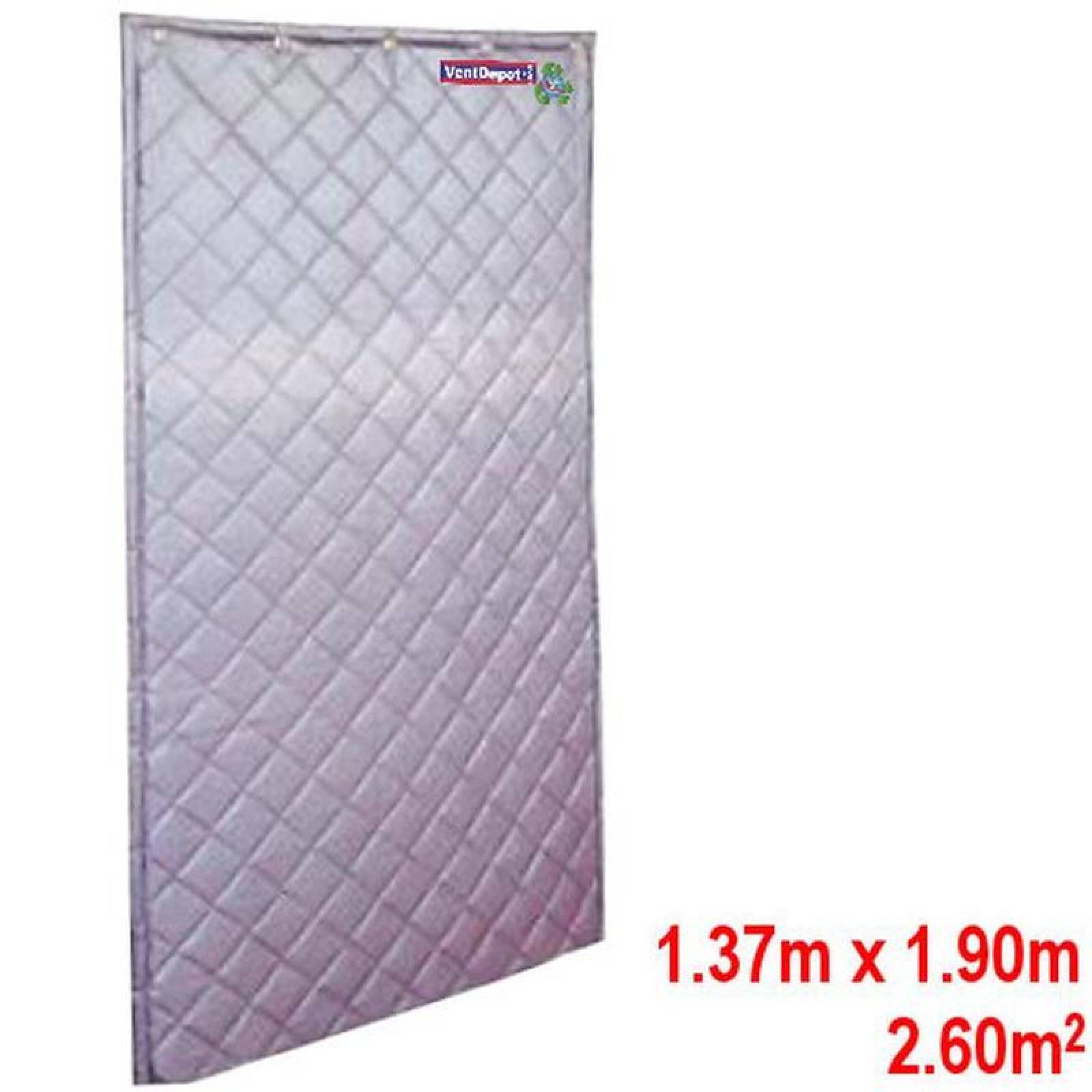 Panel Aislante Acustico Silente, MXSFT-002-14, 0.85NCR, 1.37mx1.90m, 2"Espesor,Inflamabilidad 82C, Panel, SilentFiberTwo