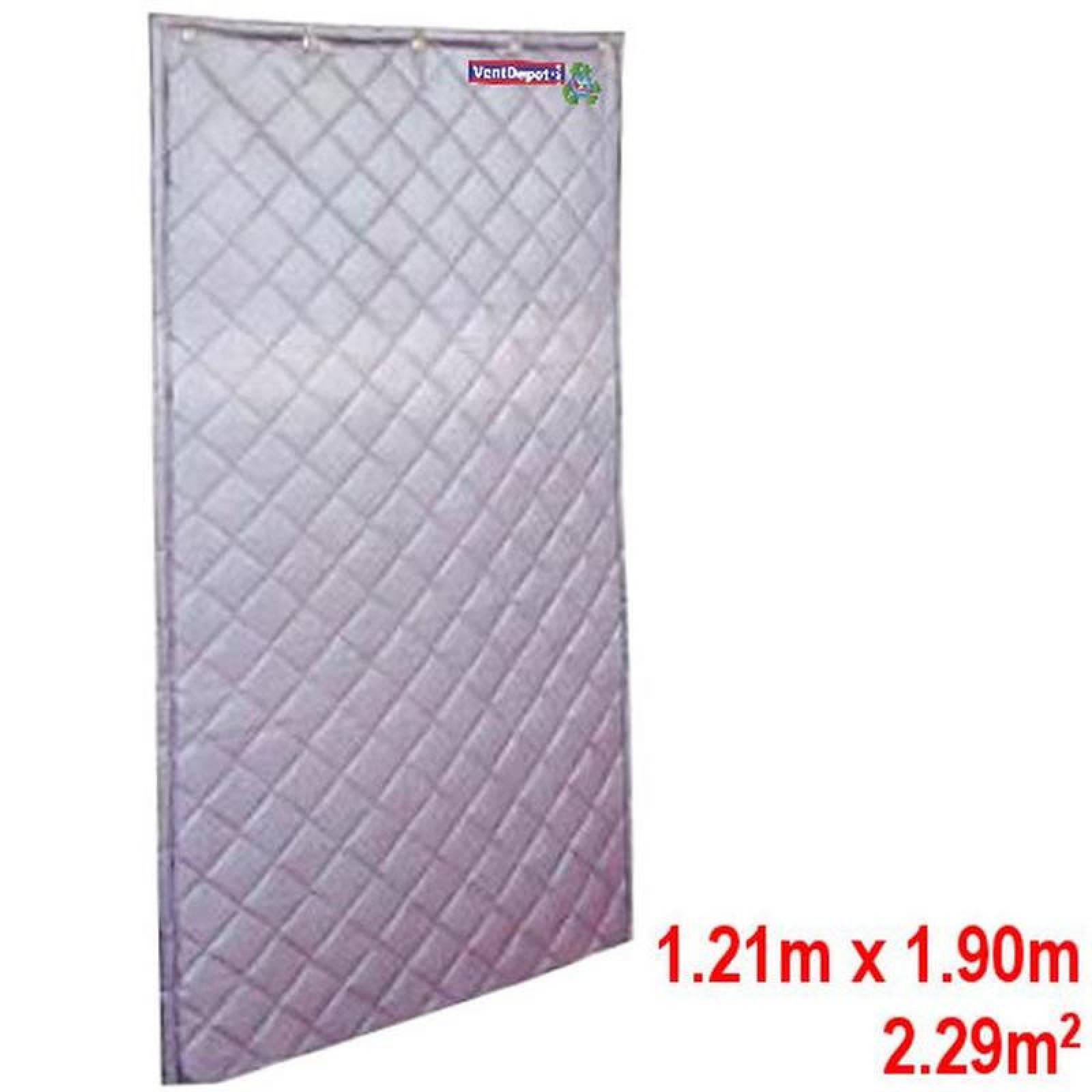 Aislantes Sonoros Intemperie, MXUKT-004-4, 0.85NCR, 1.21mx1.90m, 2"Espesor,Inflamabilidad 82C, Panel, UV AcustikTwo