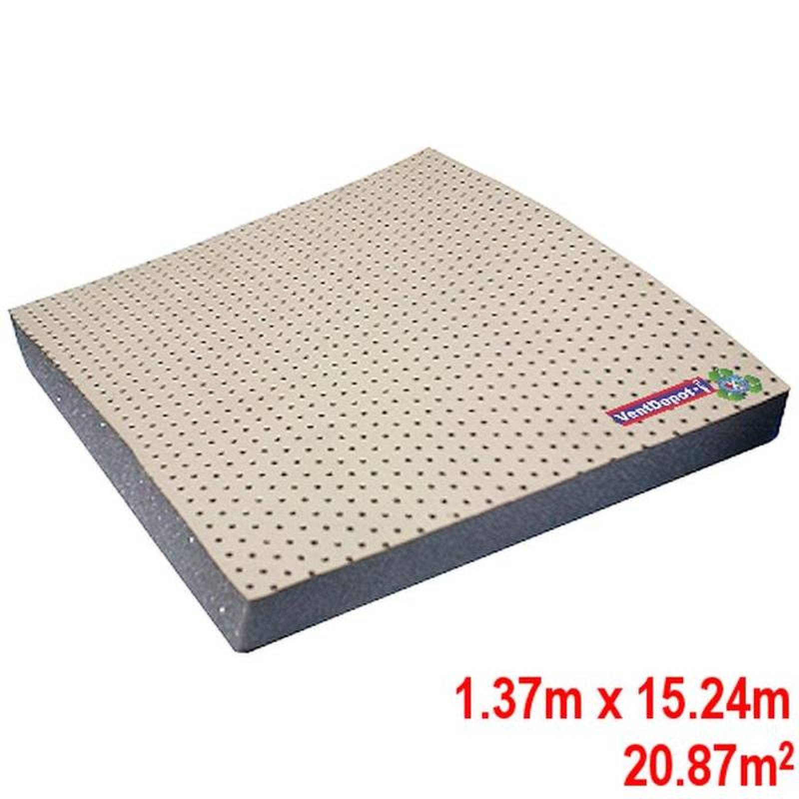 Aislante Acustico Espuma, MXVFM-001-10, 0.65NCR, 1.37mx15.24m, 1"Espesor,Inflamabilidad 82C, Rollo, ViniFoam