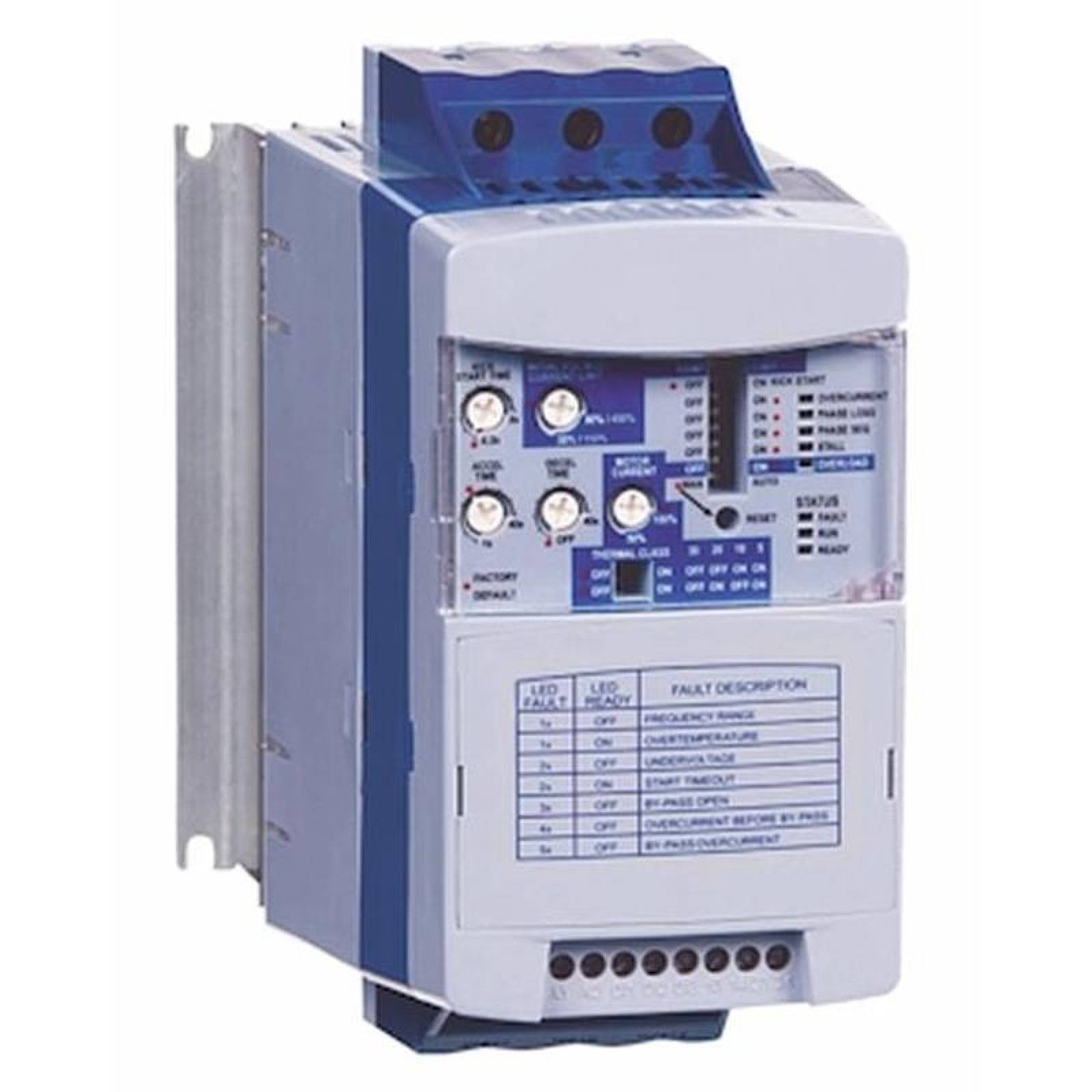 Arrancador Suave para Router WEG, MXSFS-010, 100HP, 75Kw, 255A, 220V, 3F, 60Hz, Arrancador Suave, SoftStart