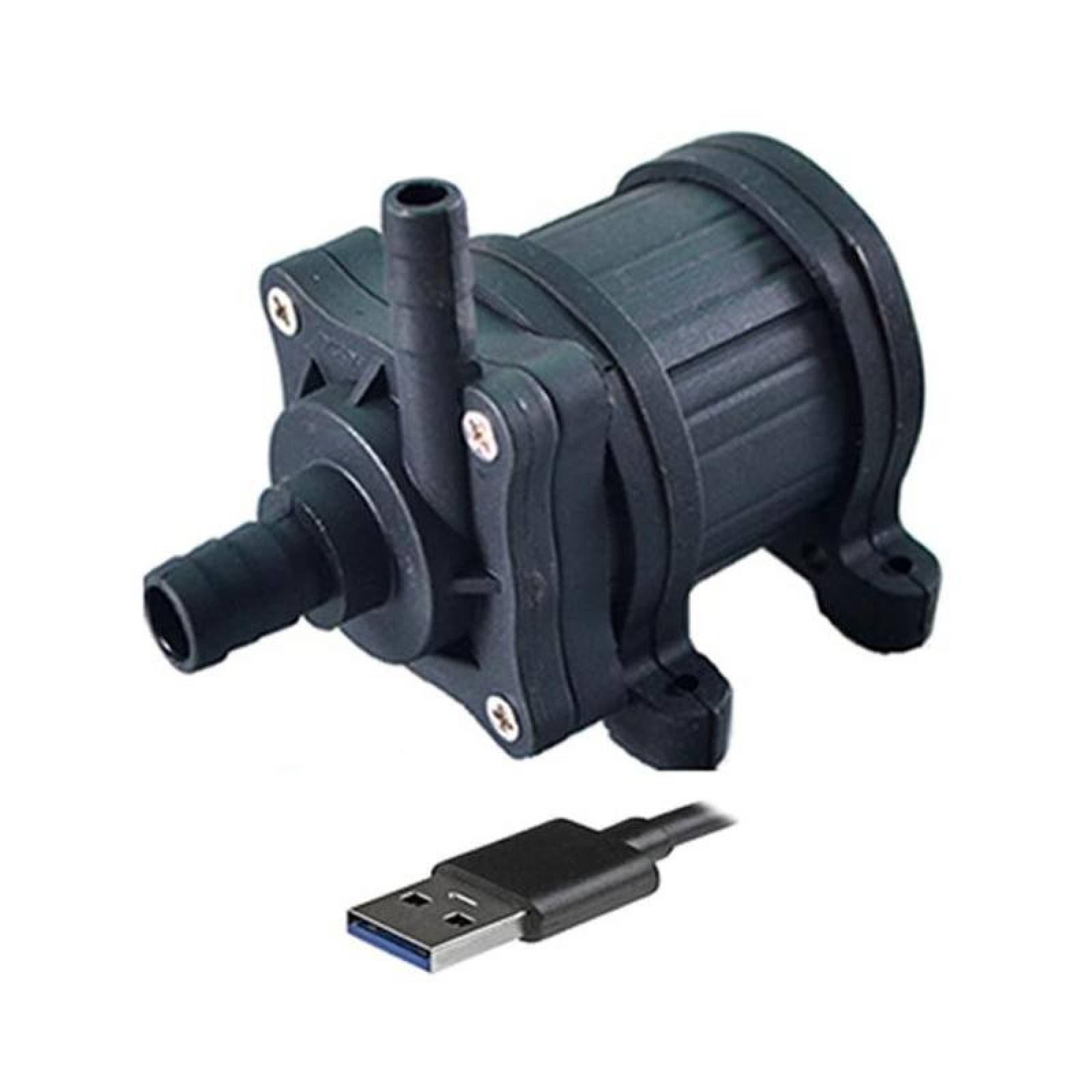 Bombas de Agua Baratas, MXBHP-001-2, 3m=72L/hr, 0m=270L/hr, 6W, USB, Entrada 8mm, Salida 11mm, 12V, 60Hz, Pumper